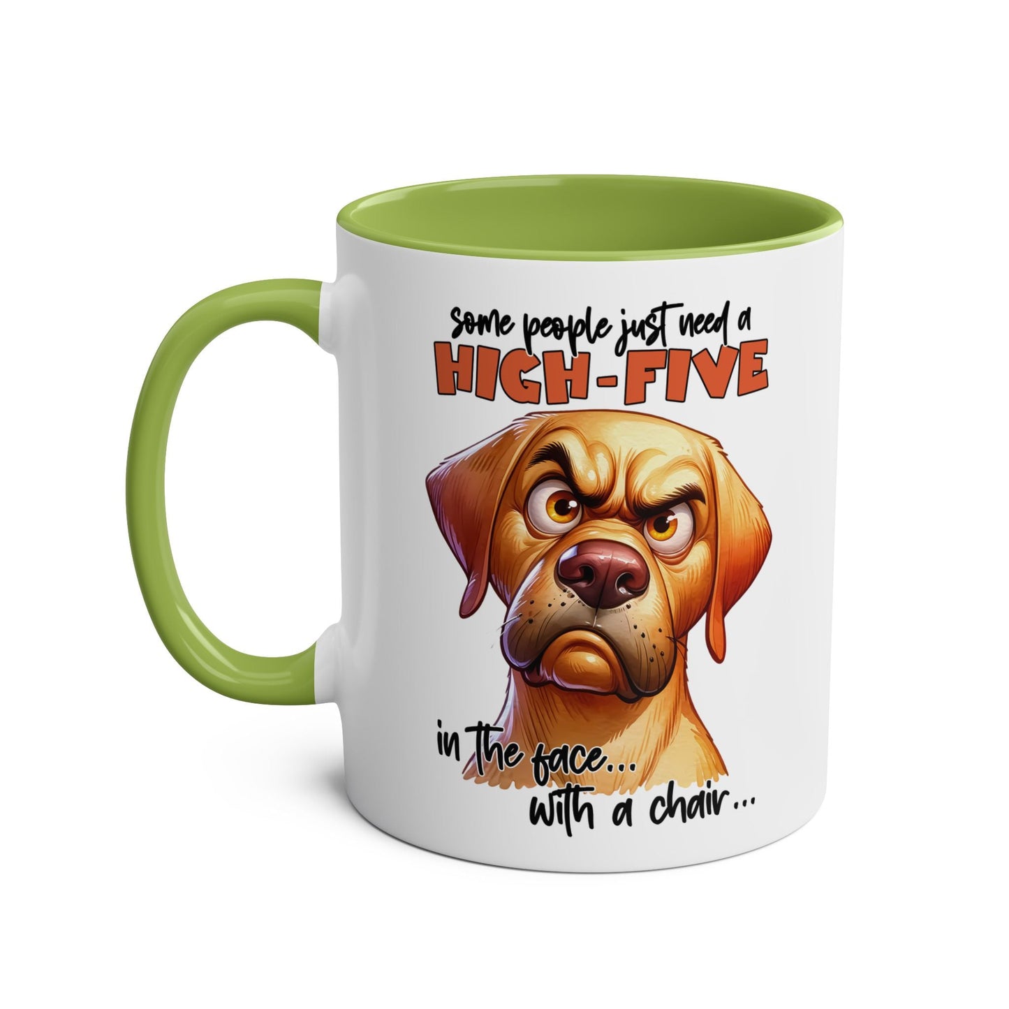 Get your morning started right with our High Five Fun Novelty Coffee Mug! This mug will add some fun and humour to your daily routine. Give it as a gift or keep it fMugarooz