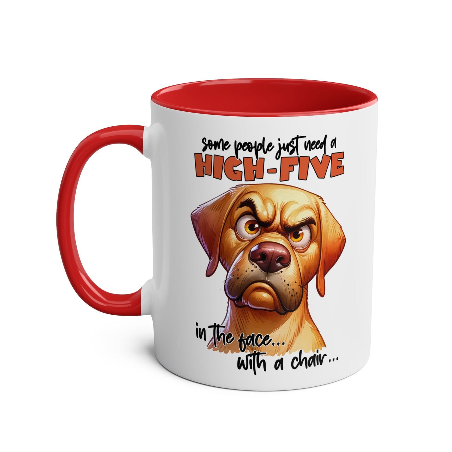 Get your morning started right with our High Five Fun Novelty Coffee Mug! This mug will add some fun and humour to your daily routine. Give it as a gift or keep it fMugarooz