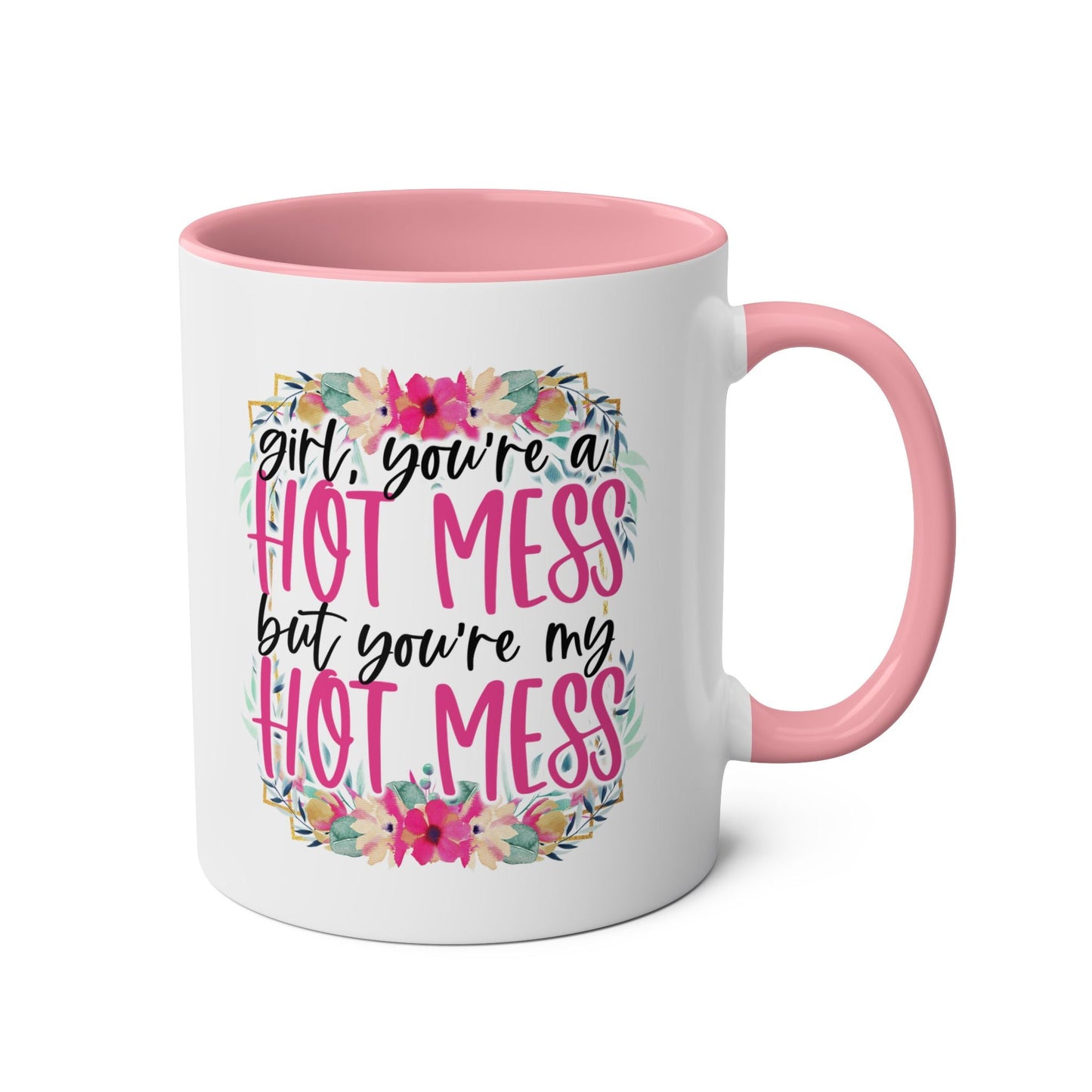 Be the life of the party with our Hot Mess Fun Novelty Coffee Mug! Express your playful side and share a laugh with your BFF over a cup of coffee. This quirky mug isMugarooz