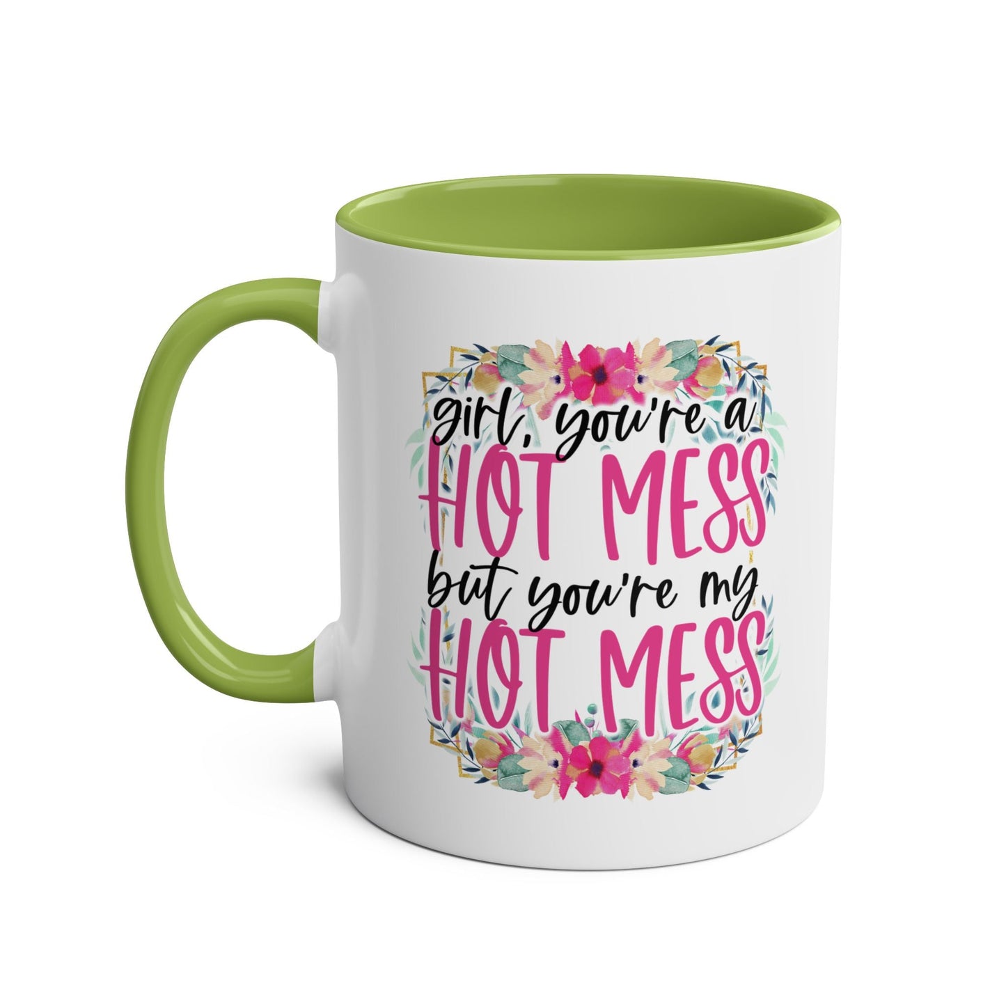 Be the life of the party with our Hot Mess Fun Novelty Coffee Mug! Express your playful side and share a laugh with your BFF over a cup of coffee. This quirky mug isMugarooz