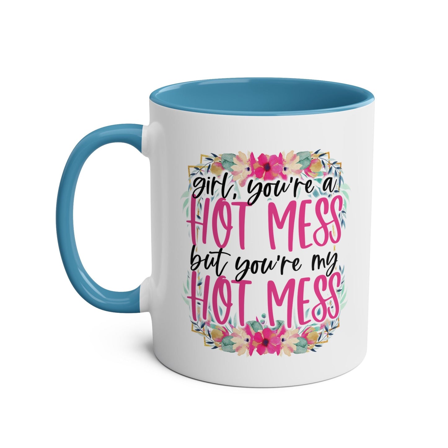 Be the life of the party with our Hot Mess Fun Novelty Coffee Mug! Express your playful side and share a laugh with your BFF over a cup of coffee. This quirky mug isMugarooz