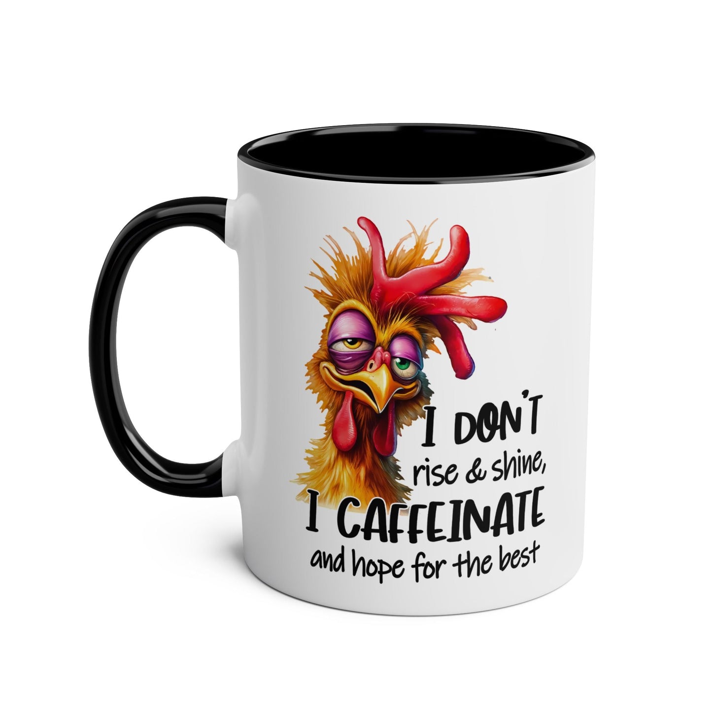 Get your caffeine fix and add some fun to your morning routine with the "I Don't Caffeinate Fun" coffee mug. This playful and novelty mug is the perfect addition to Mugarooz