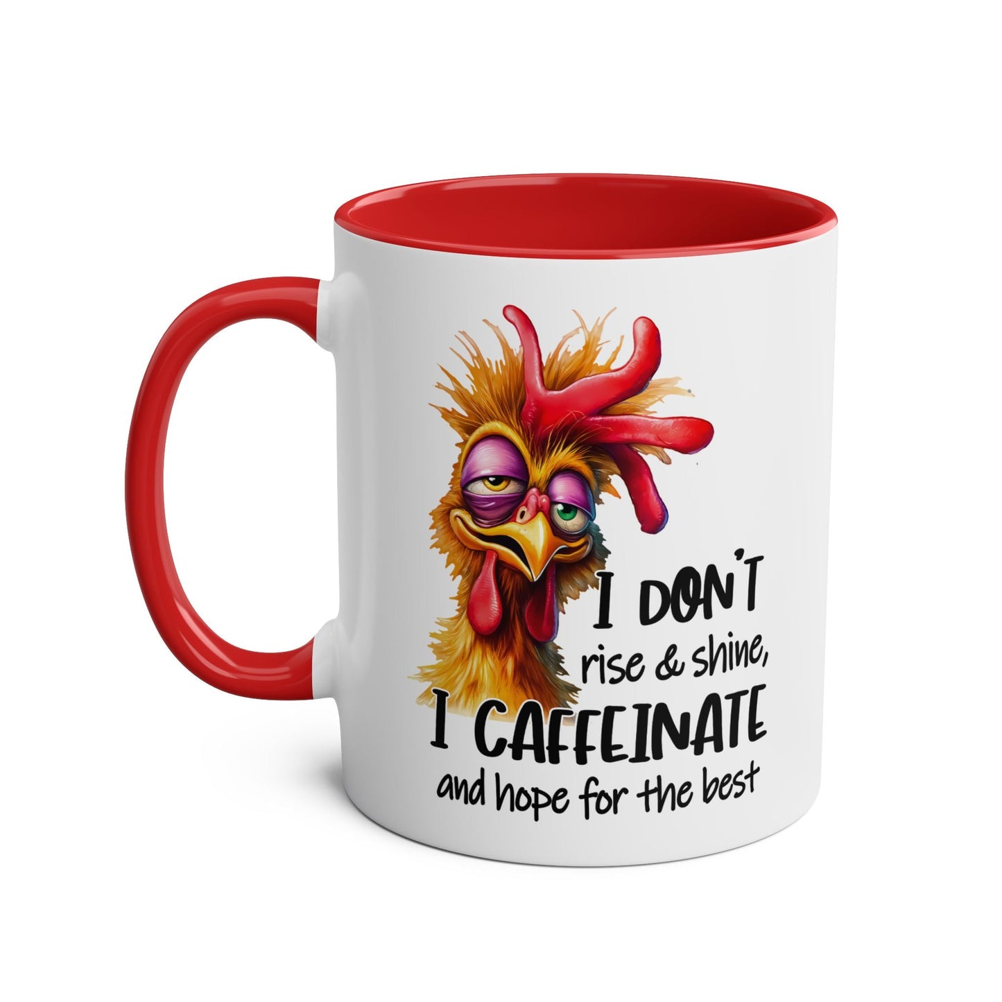 Get your caffeine fix and add some fun to your morning routine with the "I Don't Caffeinate Fun" coffee mug. This playful and novelty mug is the perfect addition to Mugarooz