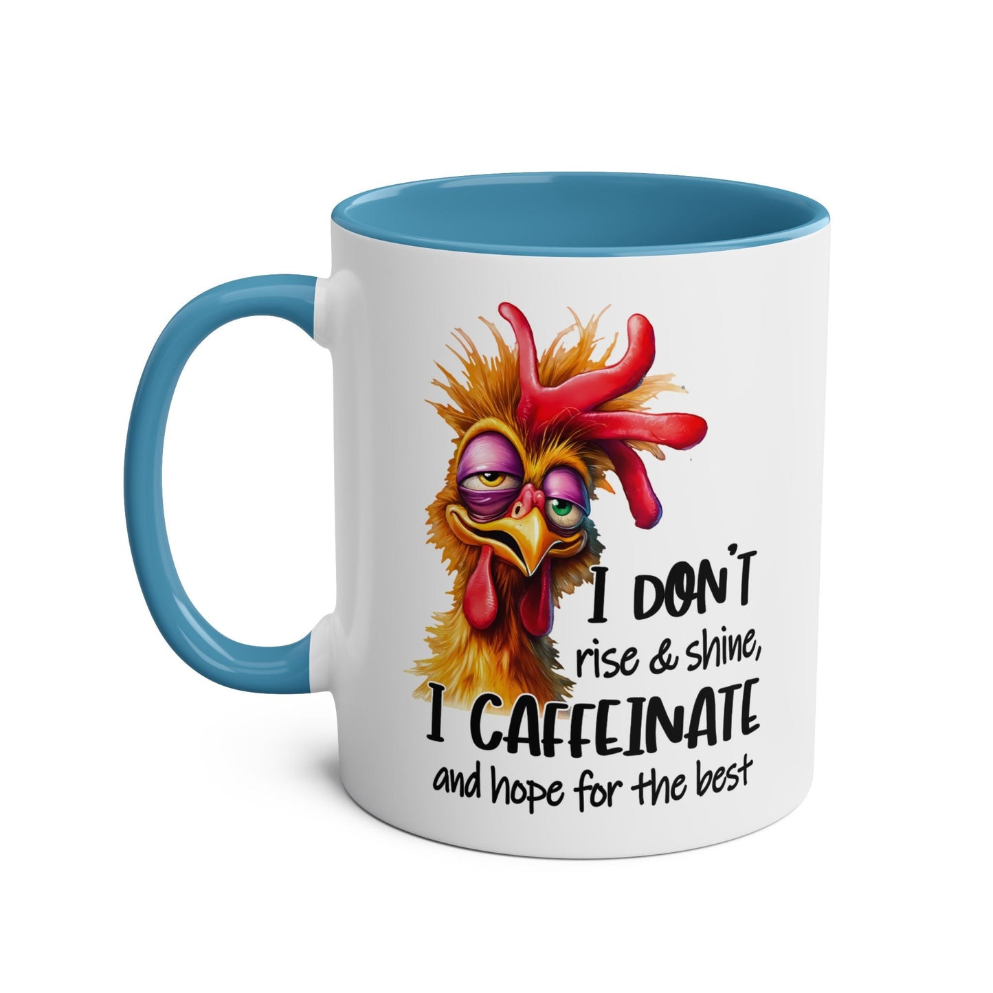 Get your caffeine fix and add some fun to your morning routine with the "I Don't Caffeinate Fun" coffee mug. This playful and novelty mug is the perfect addition to Mugarooz