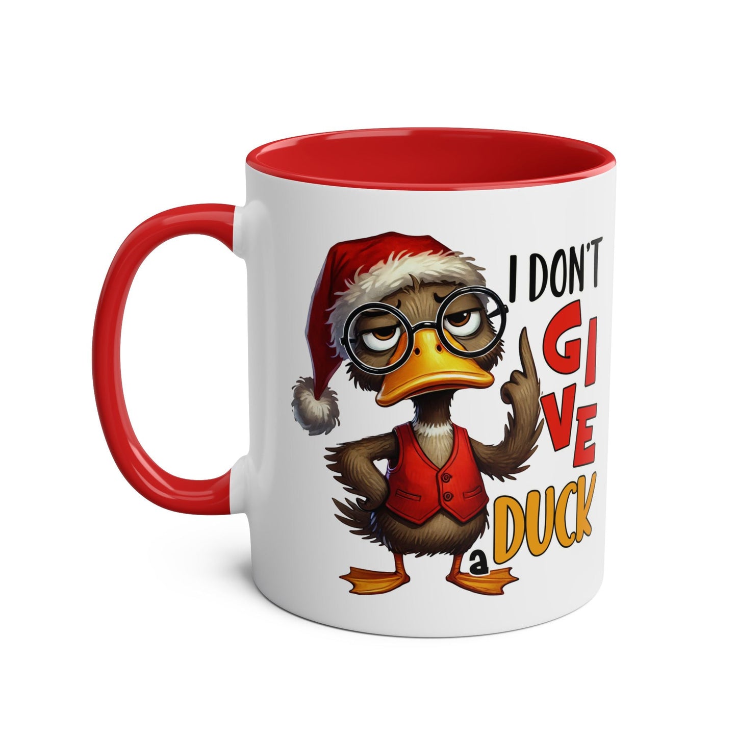 I Don't Give a Duck - Fun Christmas Mug - Mugarooz