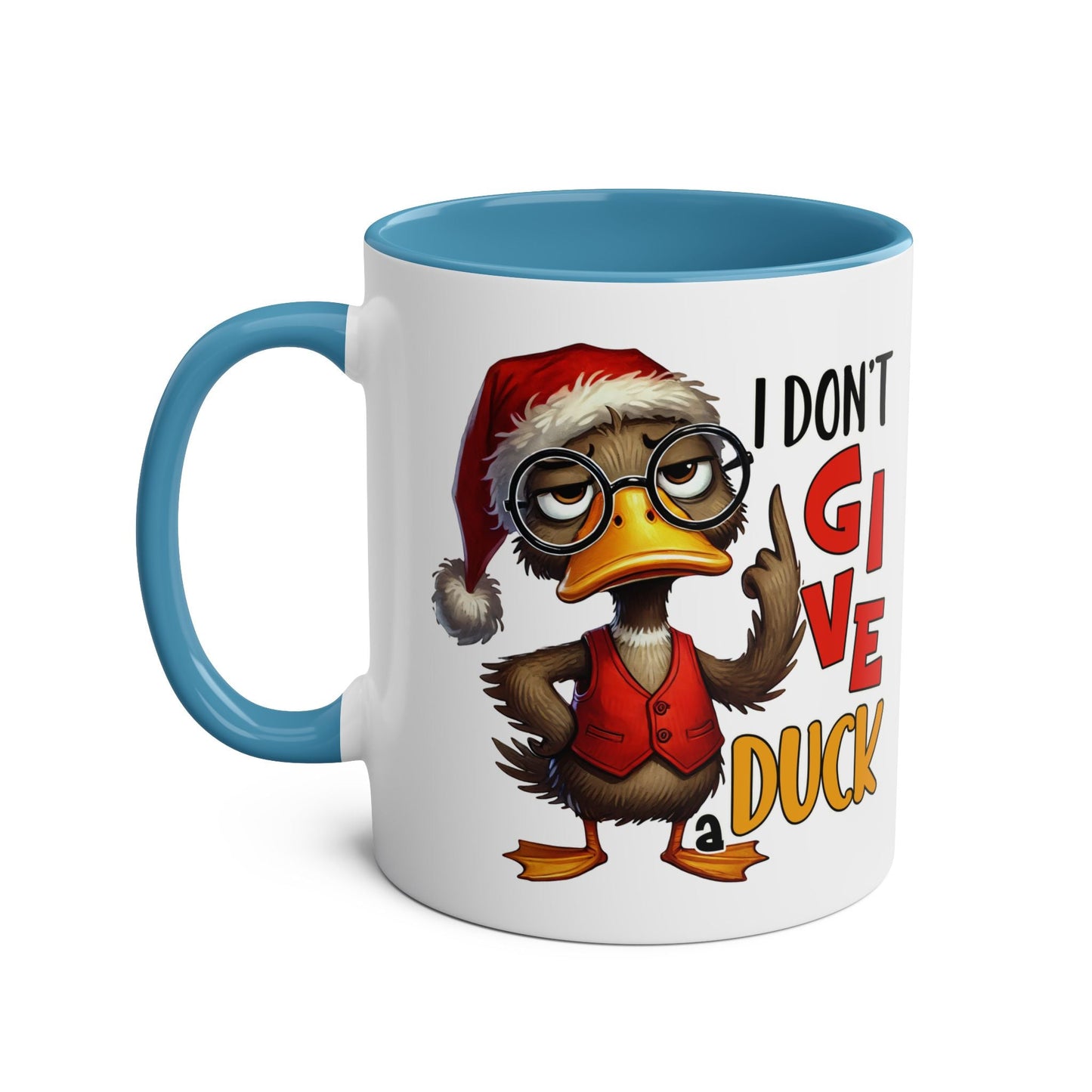 I Don't Give a Duck - Fun Christmas Mug - Mugarooz