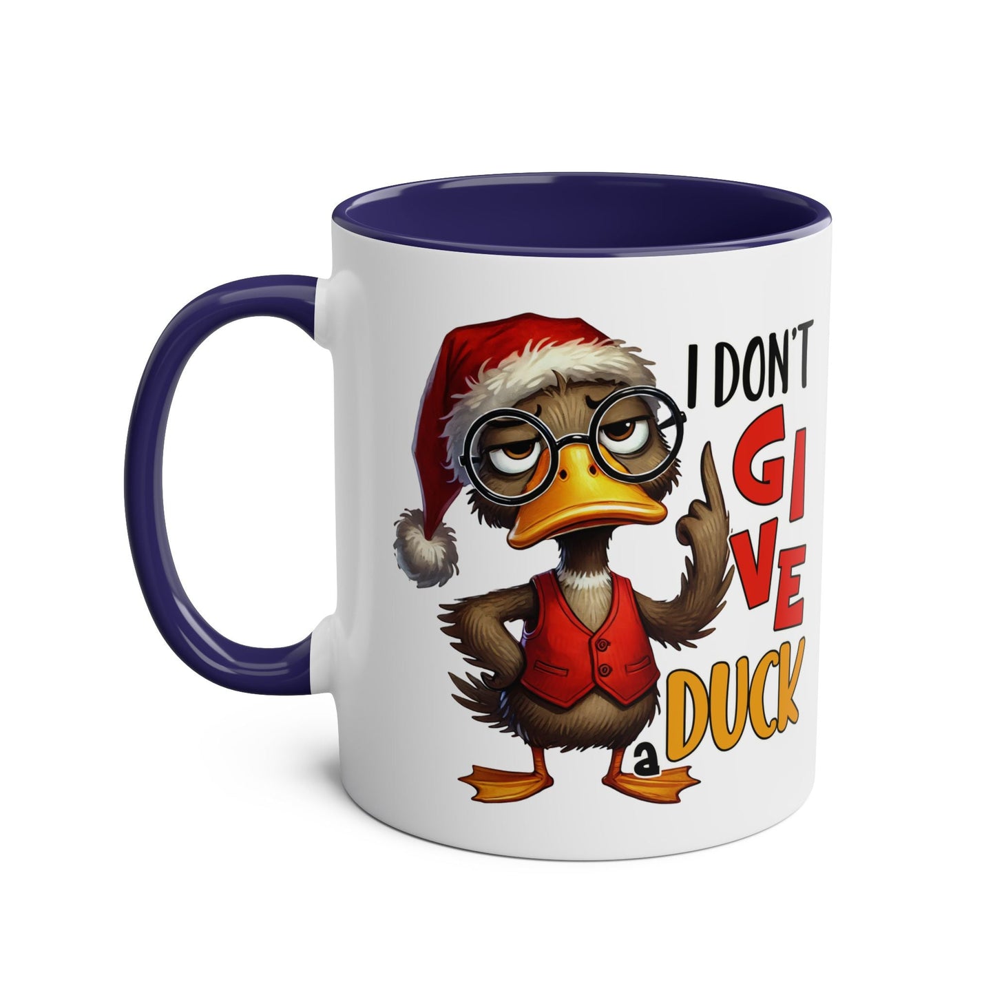 I Don't Give a Duck - Fun Christmas Mug - Mugarooz