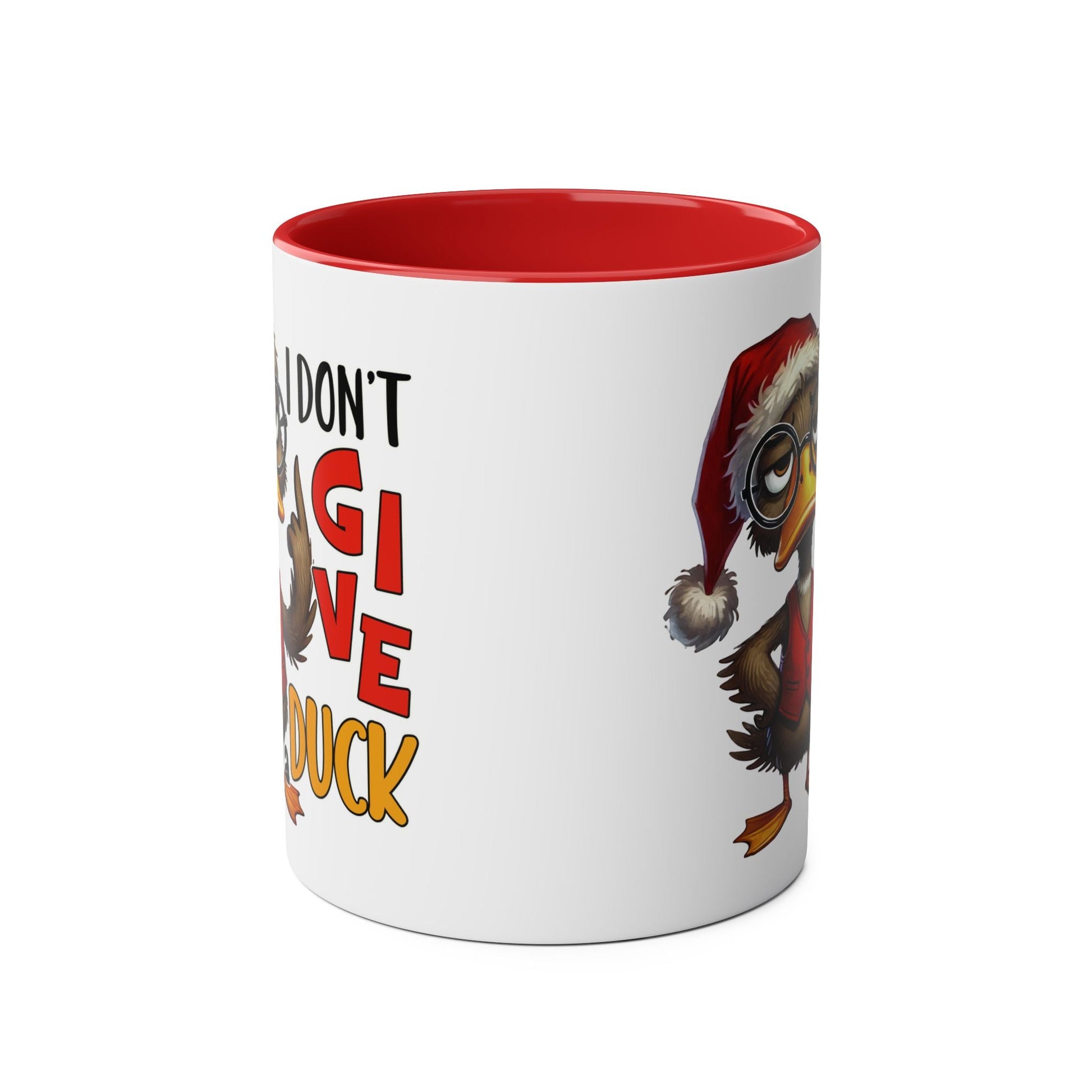 I Don't Give a Duck - Fun Christmas Mug - Mugarooz