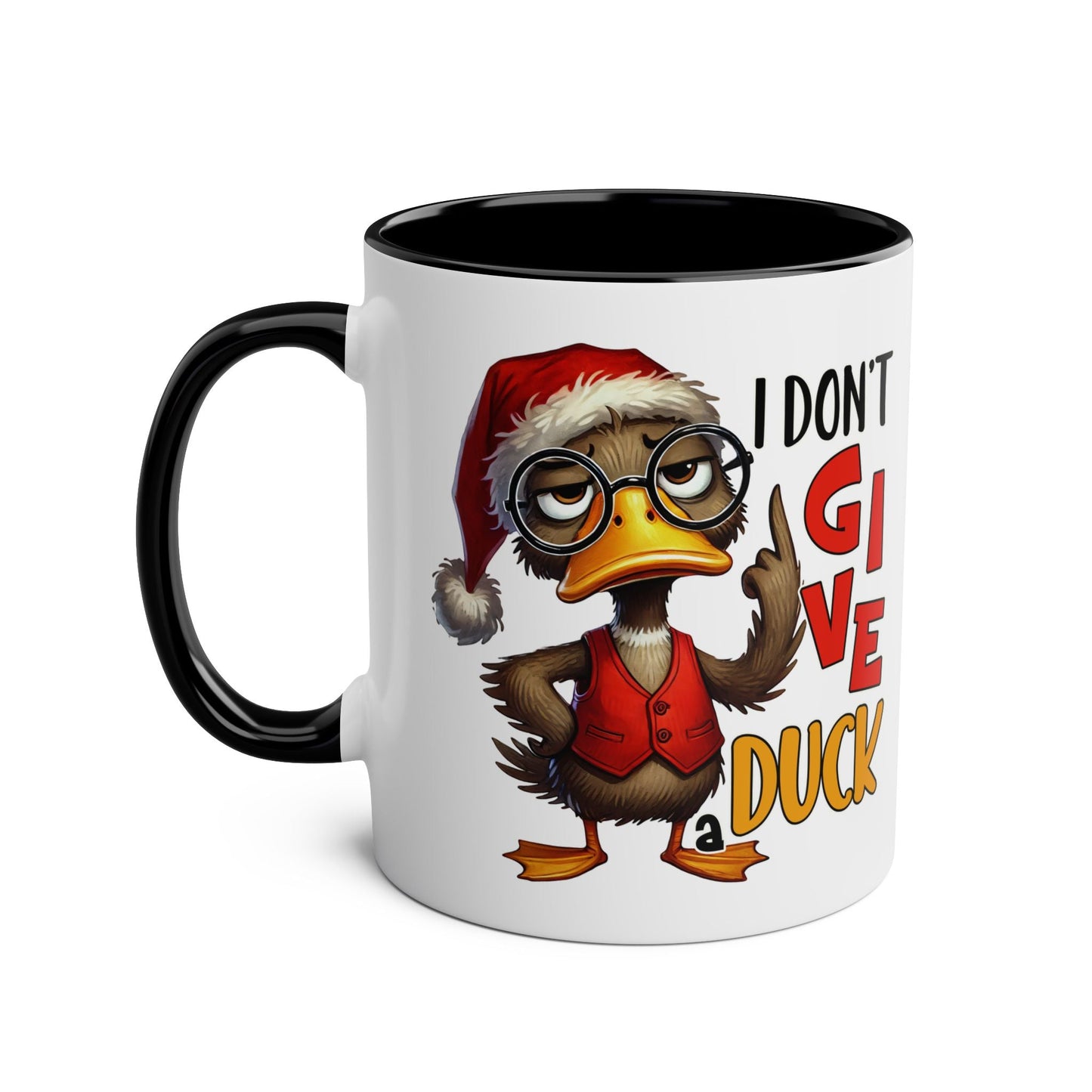 I Don't Give a Duck - Fun Christmas Mug - Mugarooz