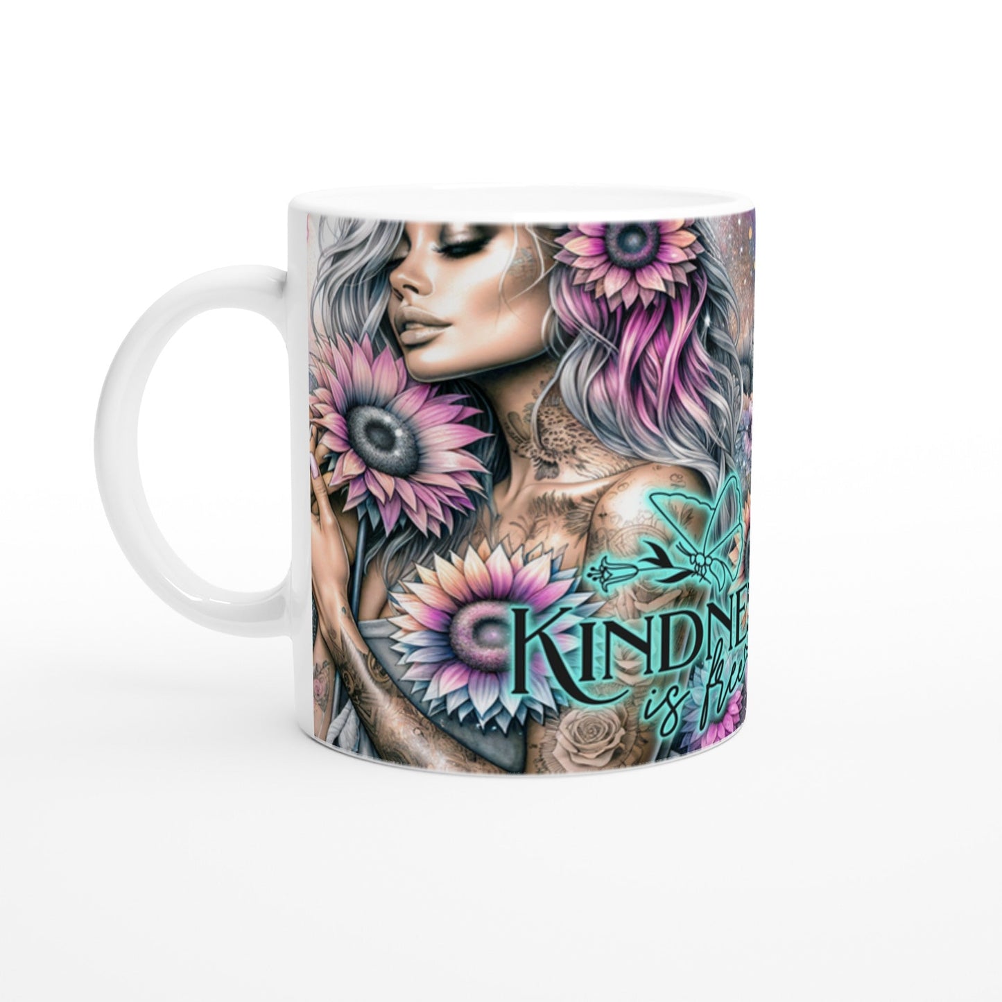 Kindness Is Free - Motivational Coffee Mug - Mugarooz