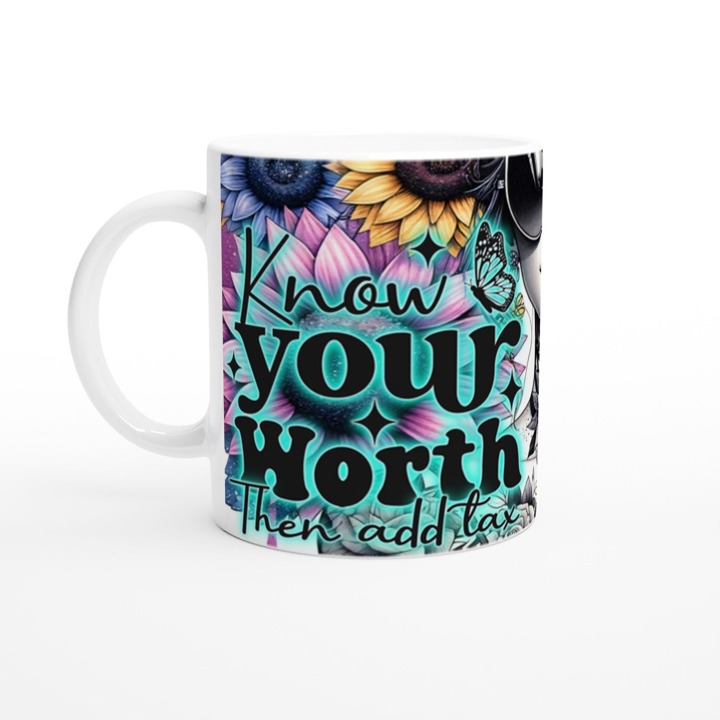 Know Your Worth - Motivational Coffee Mug - Mugarooz