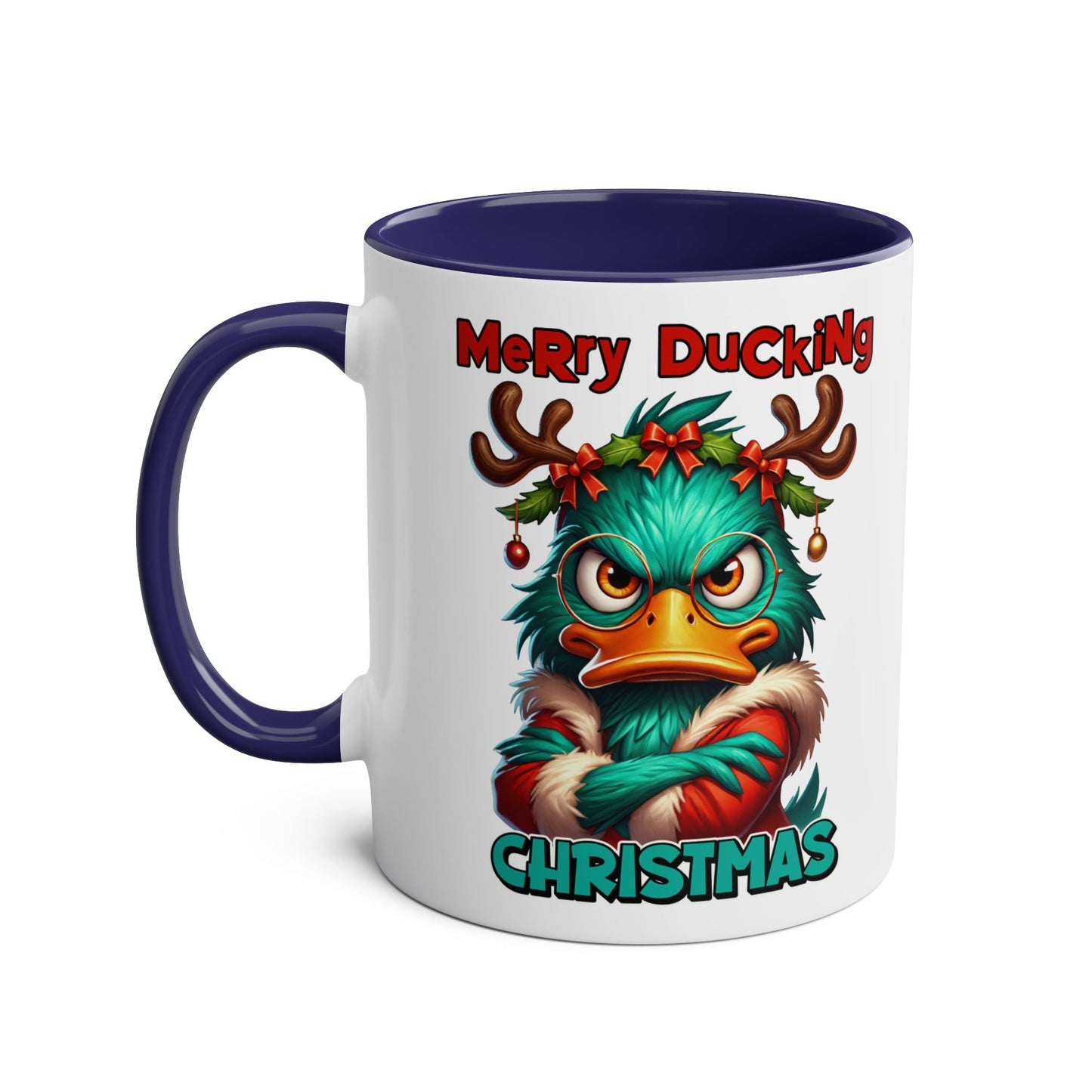 Merry Ducking Christmas - Fun Festive Mug - Mugarooz