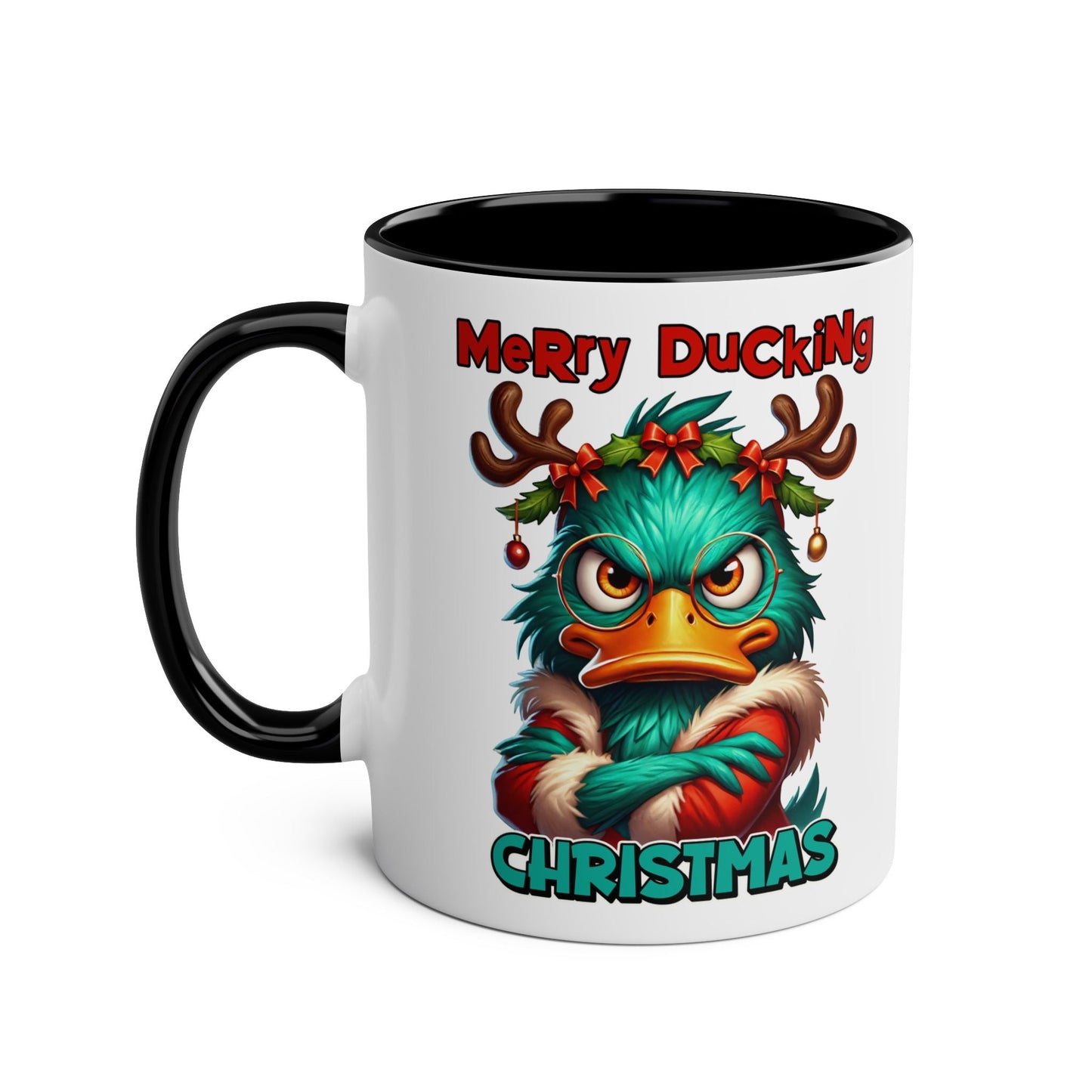 Merry Ducking Christmas - Fun Festive Mug - Mugarooz