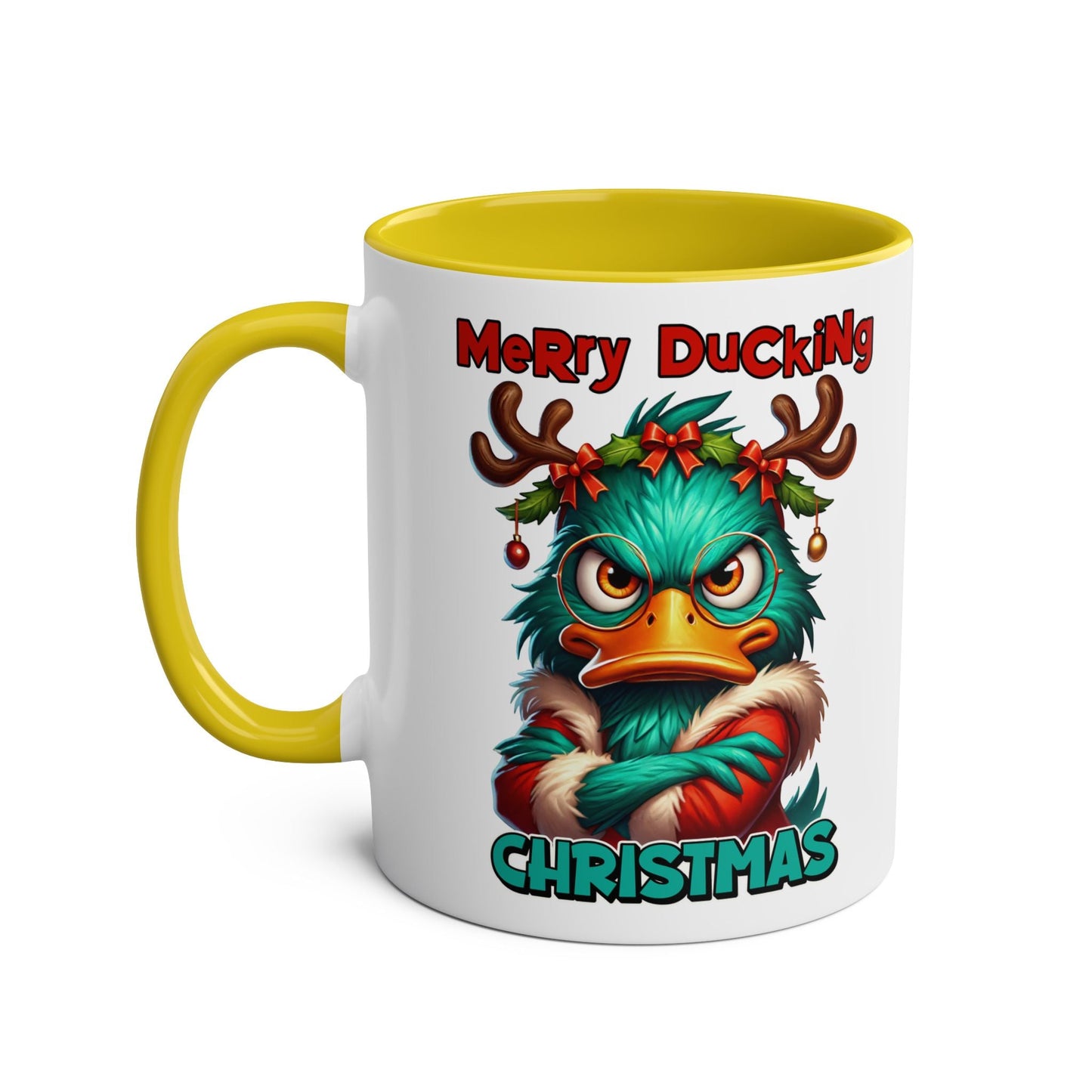 Merry Ducking Christmas - Fun Festive Mug - Mugarooz