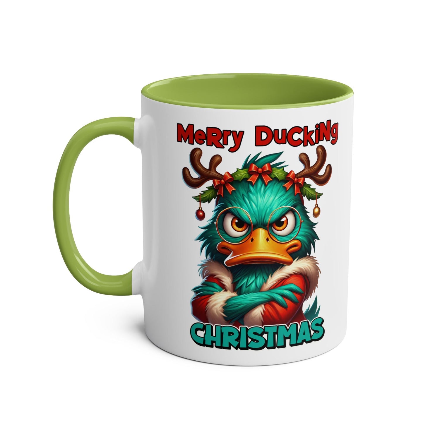 Merry Ducking Christmas - Fun Festive Mug - Mugarooz