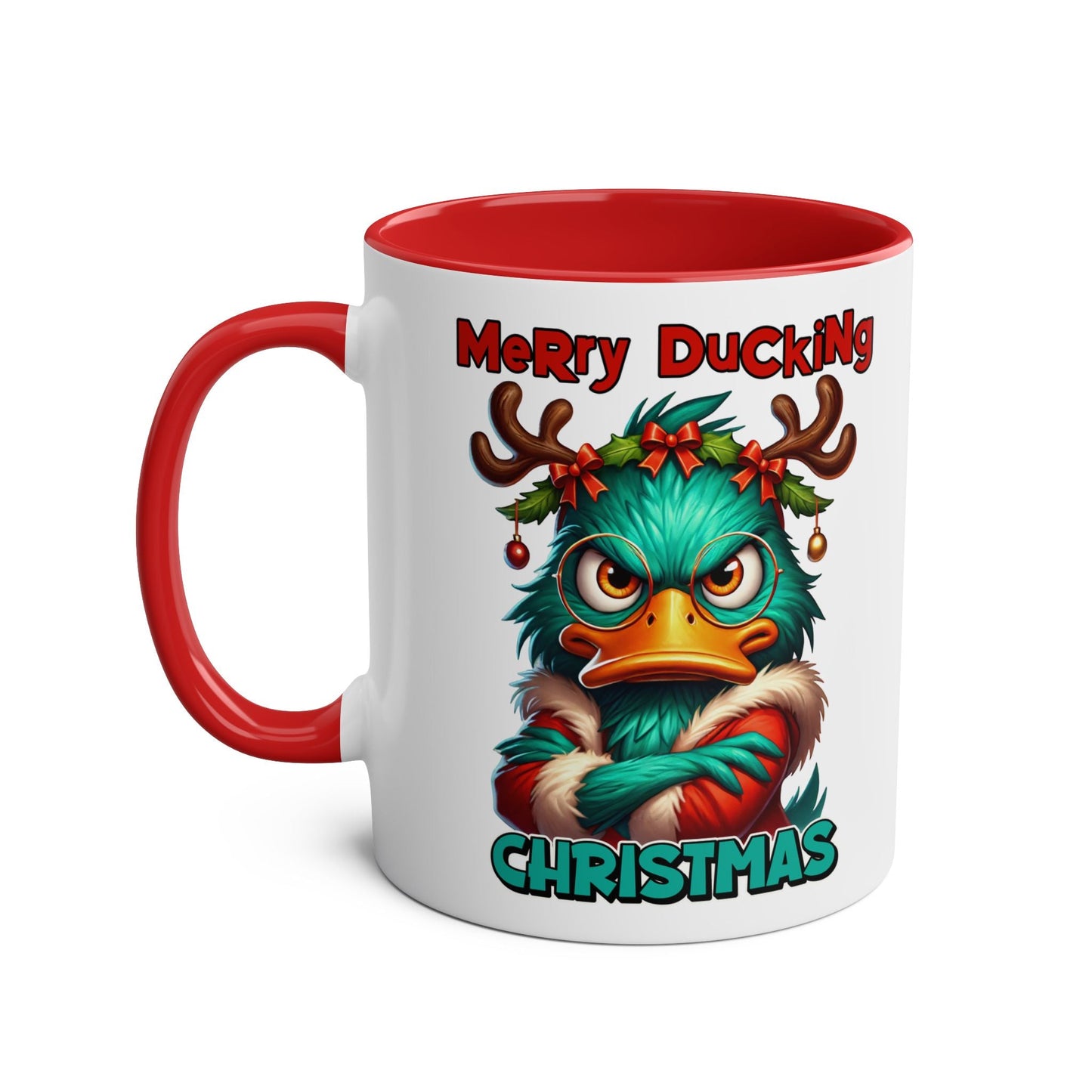 Merry Ducking Christmas - Fun Festive Mug - Mugarooz