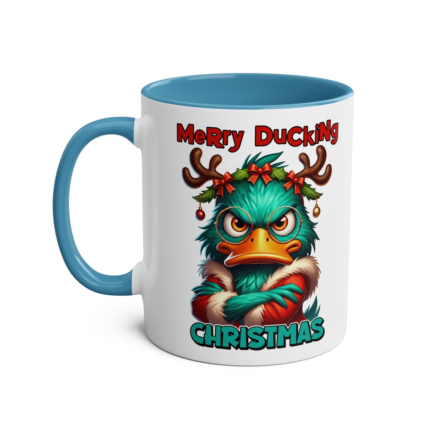 Merry Ducking Christmas - Fun Festive Mug - Mugarooz