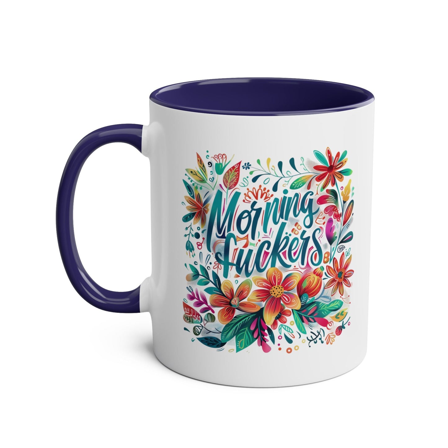 Rise and joke with the Morning Fuckers Coffee Mug. Cheeky and rude, this mug will add a playful touch to your morning coffee routine. Perfect for those who don't takMugarooz