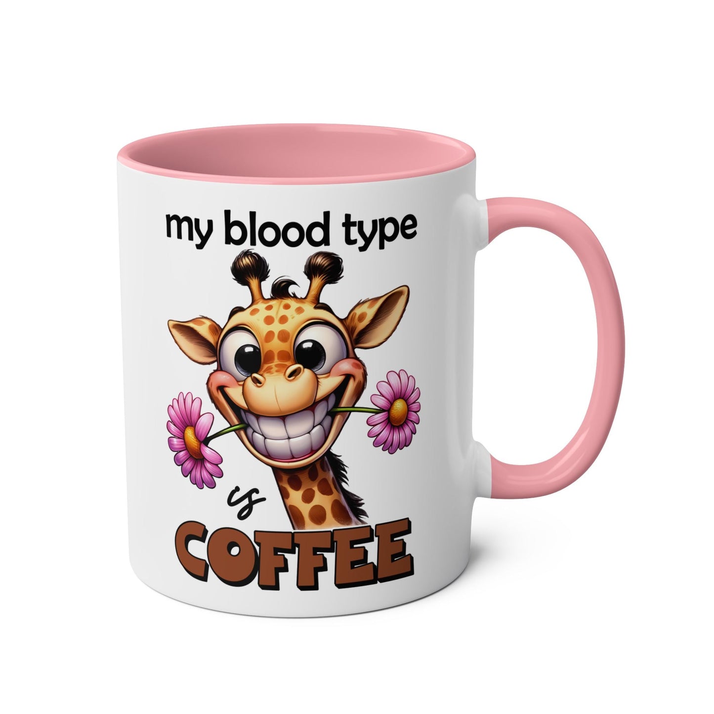 Wake up your sense of humor with our My Blood Type Novelty Coffee Mug. This mug is the perfect combination of fun and function, making it the perfect addition to youMugarooz