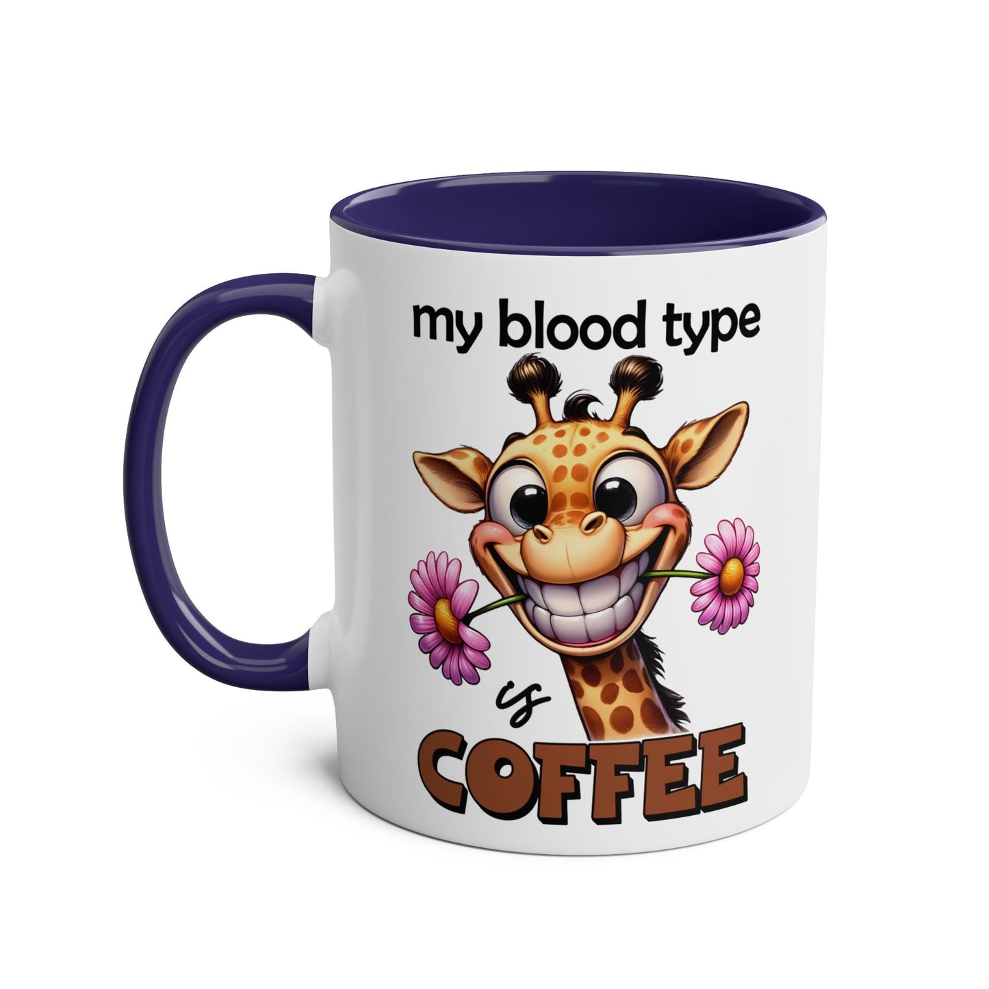 Wake up your sense of humor with our My Blood Type Novelty Coffee Mug. This mug is the perfect combination of fun and function, making it the perfect addition to youMugarooz