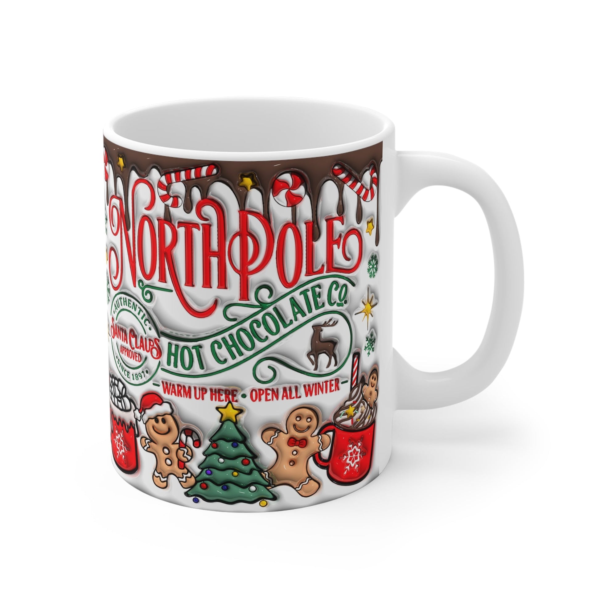 North Pole Christmas Mug - Mugarooz