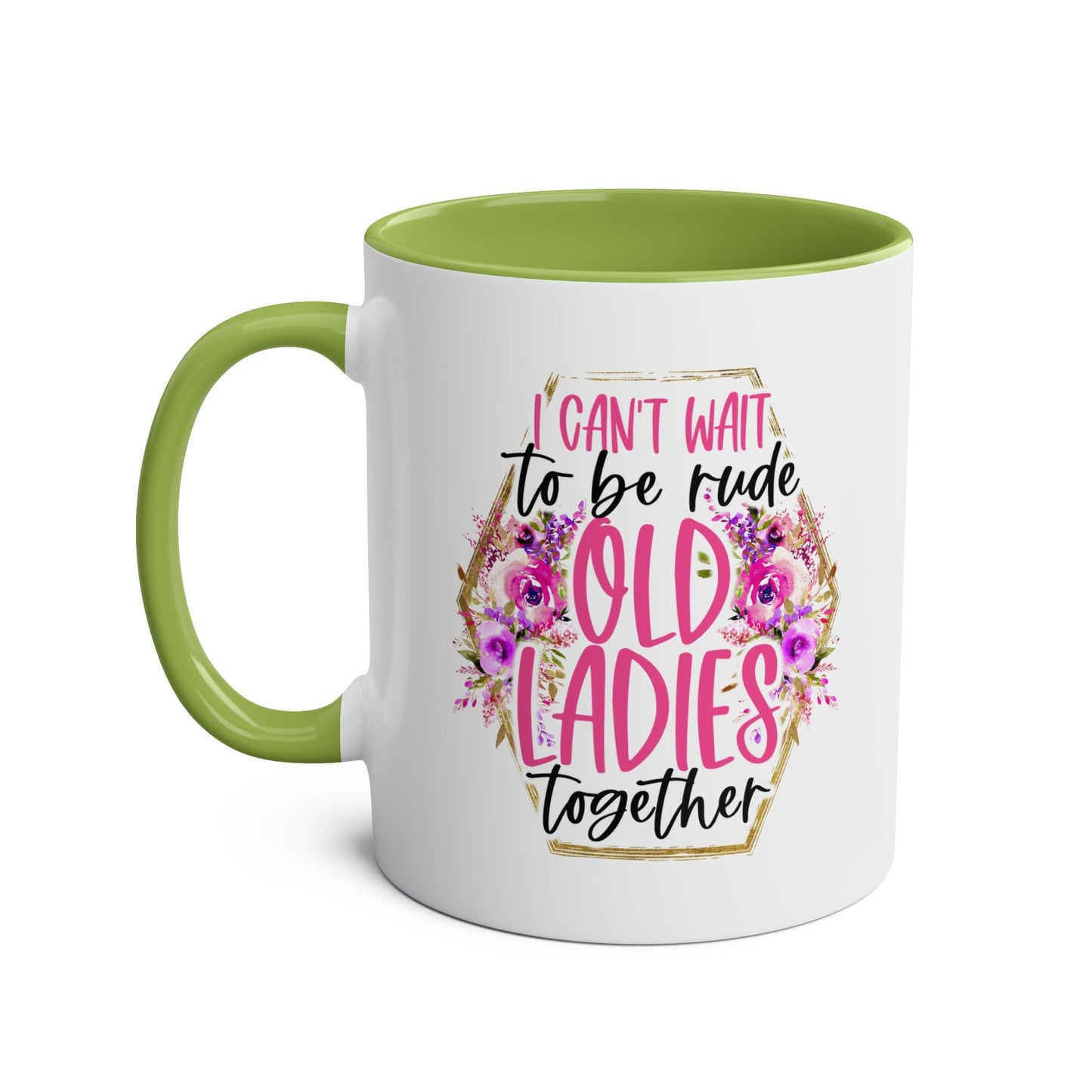 Wake up to a cup of quirkiness with our Old Ladies Fun Friends Coffee Mug! This mug is not just fun, it's also the perfect way to celebrate friendship. These BFFs wiMugarooz