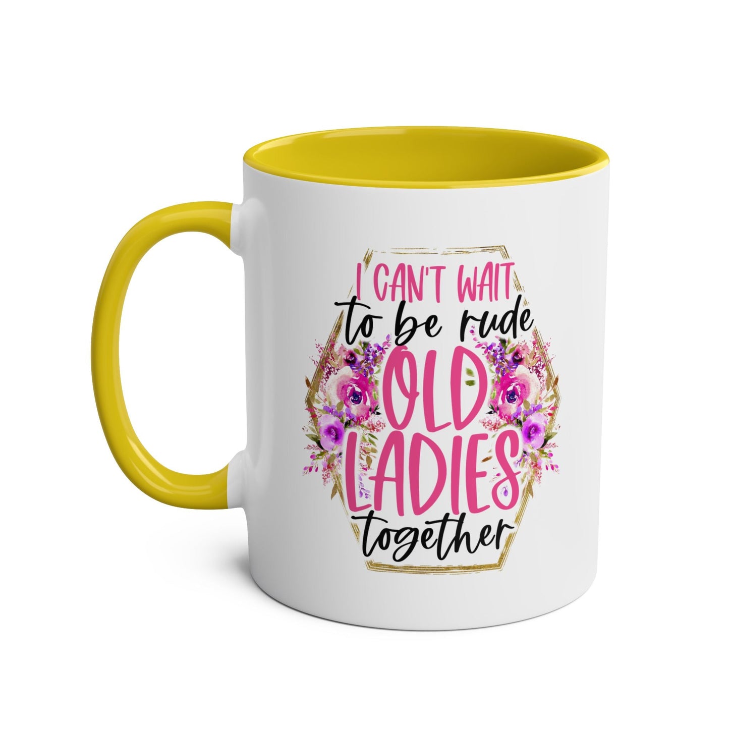 Wake up to a cup of quirkiness with our Old Ladies Fun Friends Coffee Mug! This mug is not just fun, it's also the perfect way to celebrate friendship. These BFFs wiMugarooz