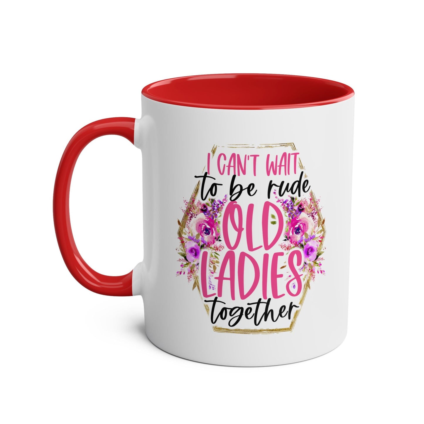 Wake up to a cup of quirkiness with our Old Ladies Fun Friends Coffee Mug! This mug is not just fun, it's also the perfect way to celebrate friendship. These BFFs wiMugarooz