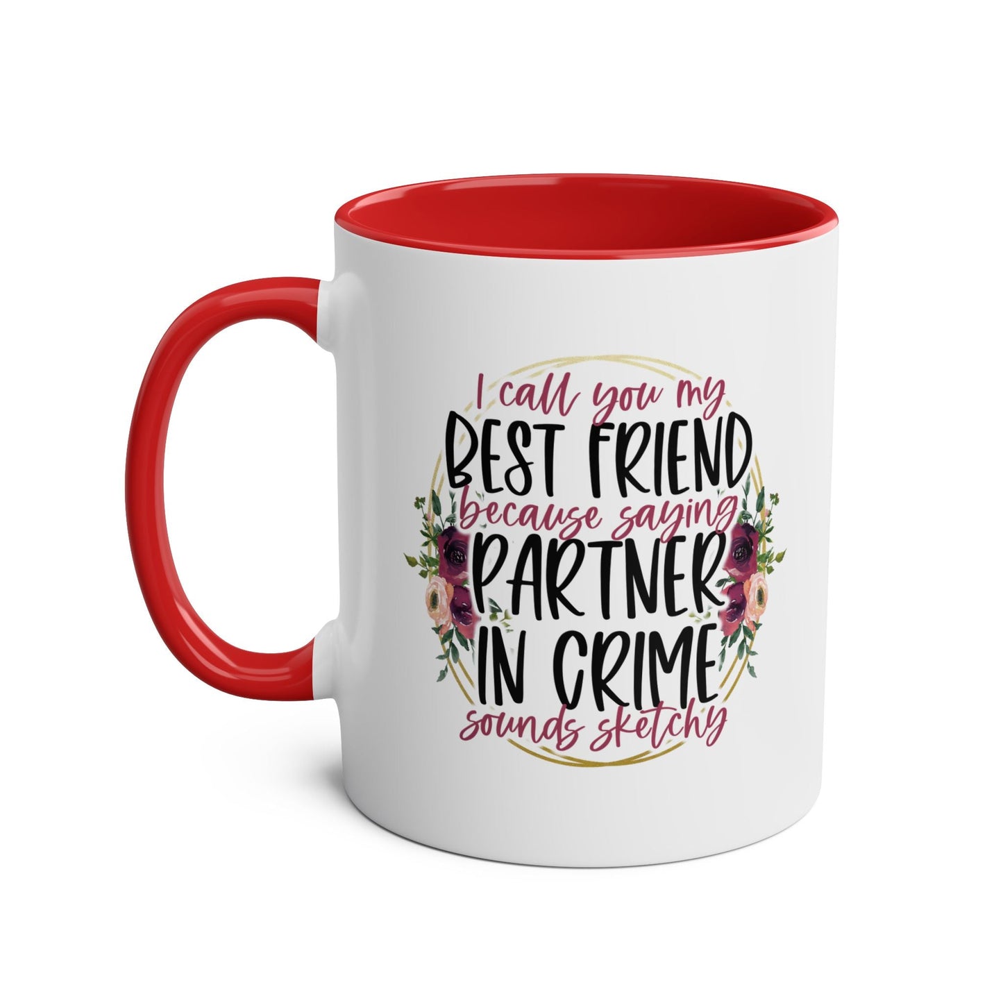 Unleash the fun with the Partner in Crime Fun Friends Coffee Mug. The ultimate bff accessory, this mug is perfect for everyday use and will bring a little mischief tMugarooz