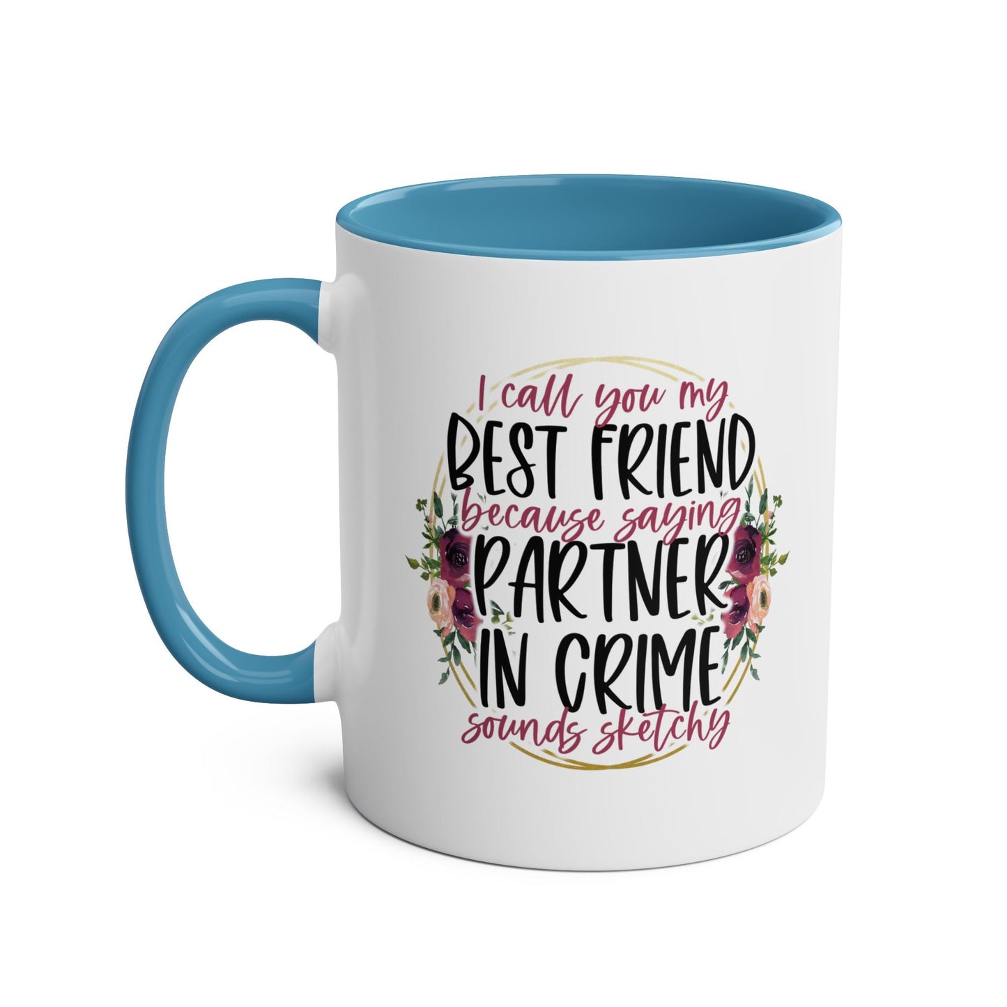 Unleash the fun with the Partner in Crime Fun Friends Coffee Mug. The ultimate bff accessory, this mug is perfect for everyday use and will bring a little mischief tMugarooz