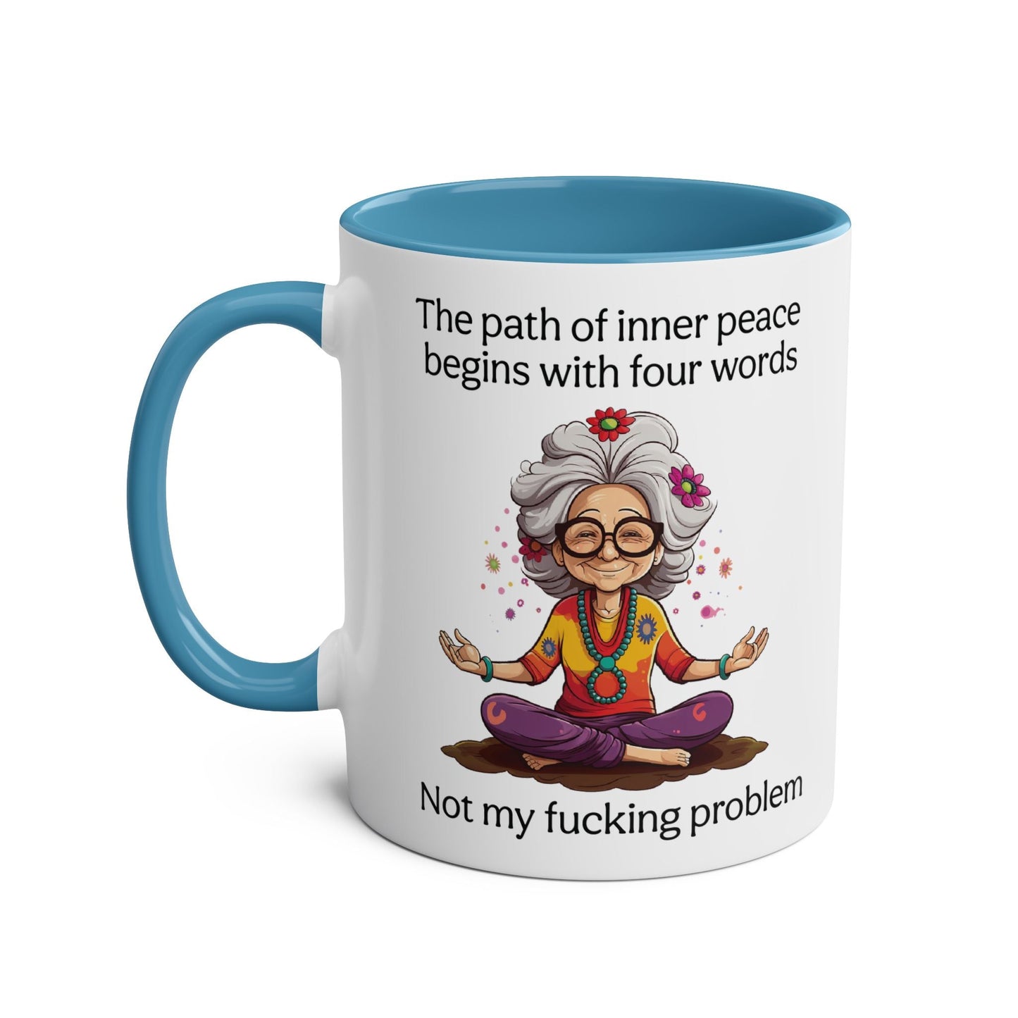 Path To Inner Peace Cheeky Rude Mug - Mugarooz