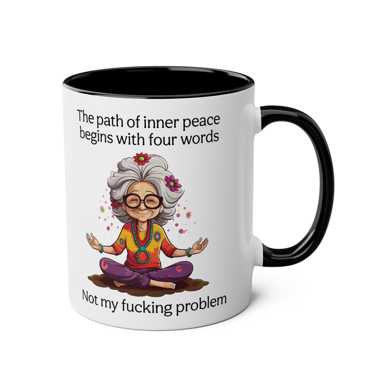 Path To Inner Peace Cheeky Rude Mug - Mugarooz