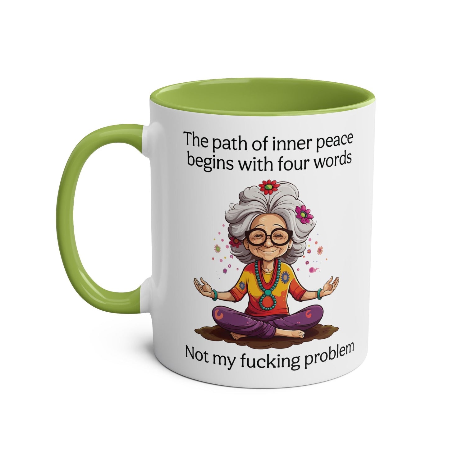 Path To Inner Peace Cheeky Rude Mug - Mugarooz