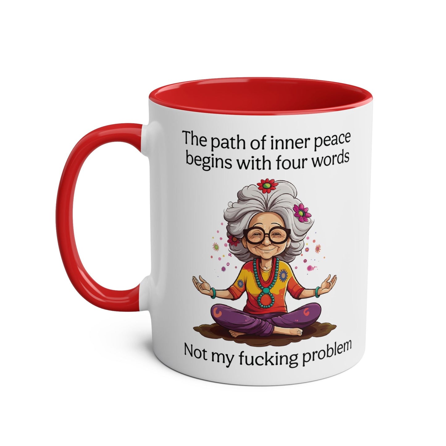 Path To Inner Peace Cheeky Rude Mug - Mugarooz