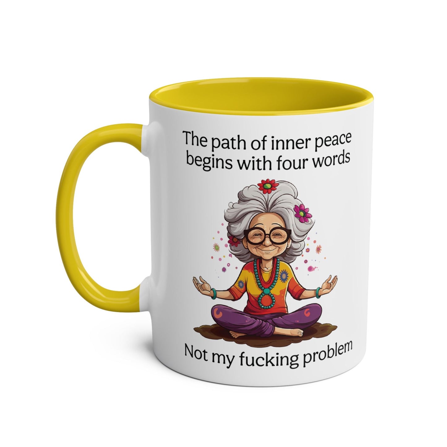 Path To Inner Peace Cheeky Rude Mug - Mugarooz