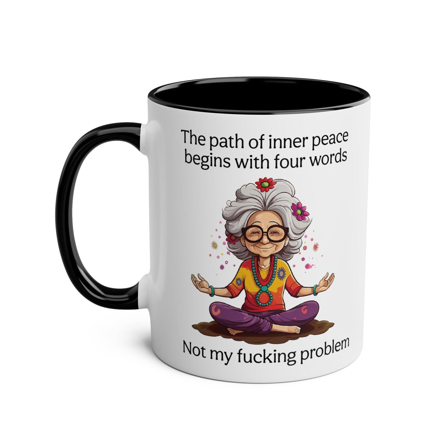 Path To Inner Peace Cheeky Rude Mug - Mugarooz