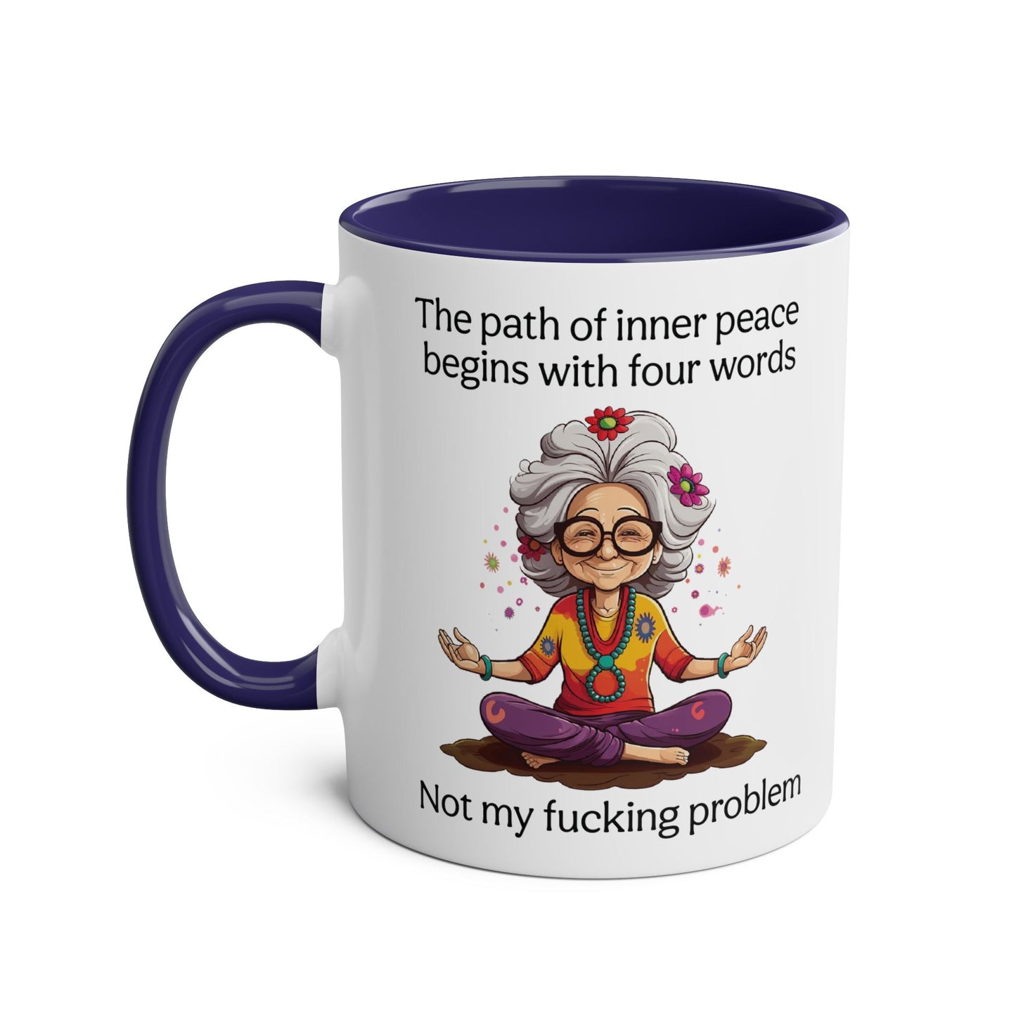 Path To Inner Peace Cheeky Rude Mug - Mugarooz