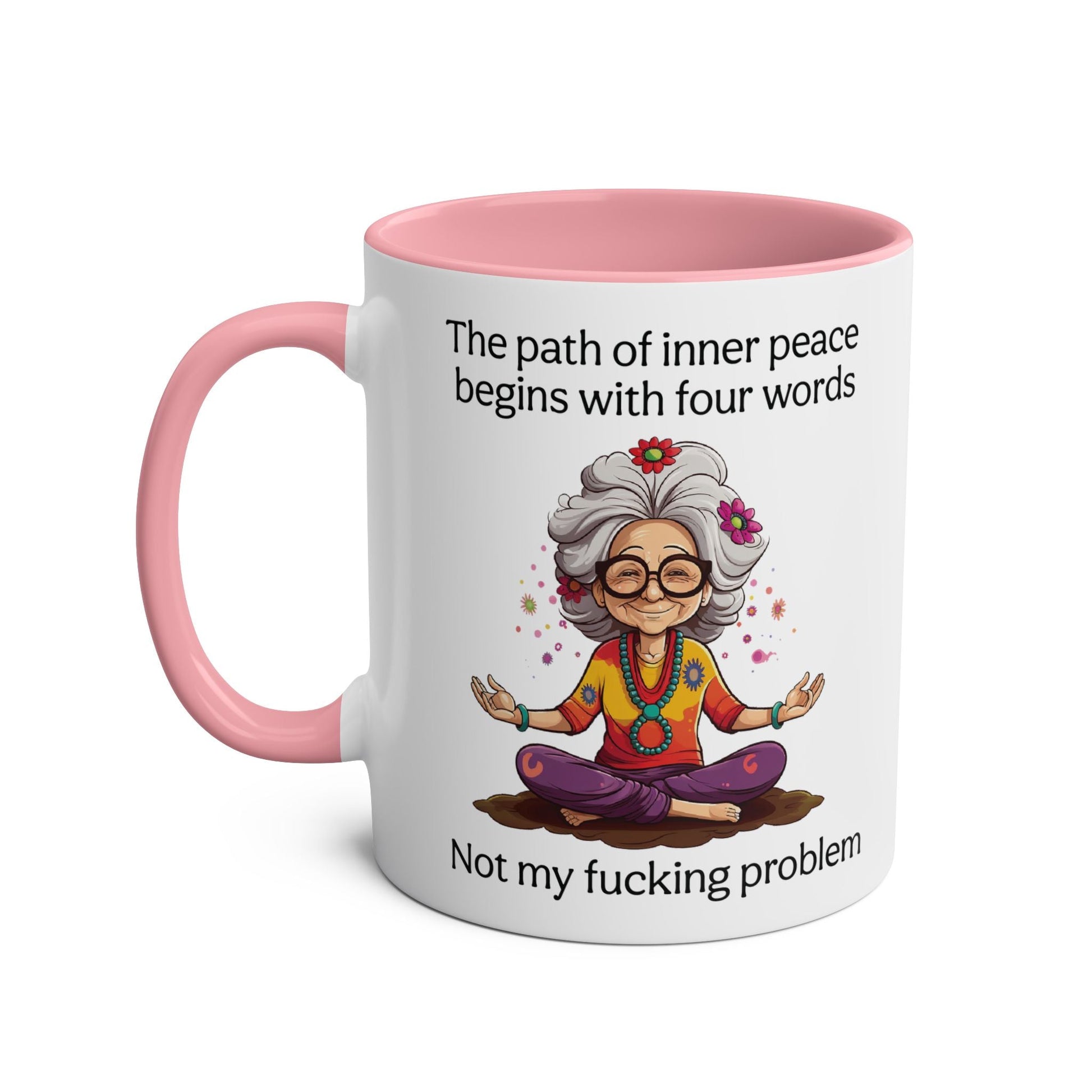 Path To Inner Peace Cheeky Rude Mug - Mugarooz