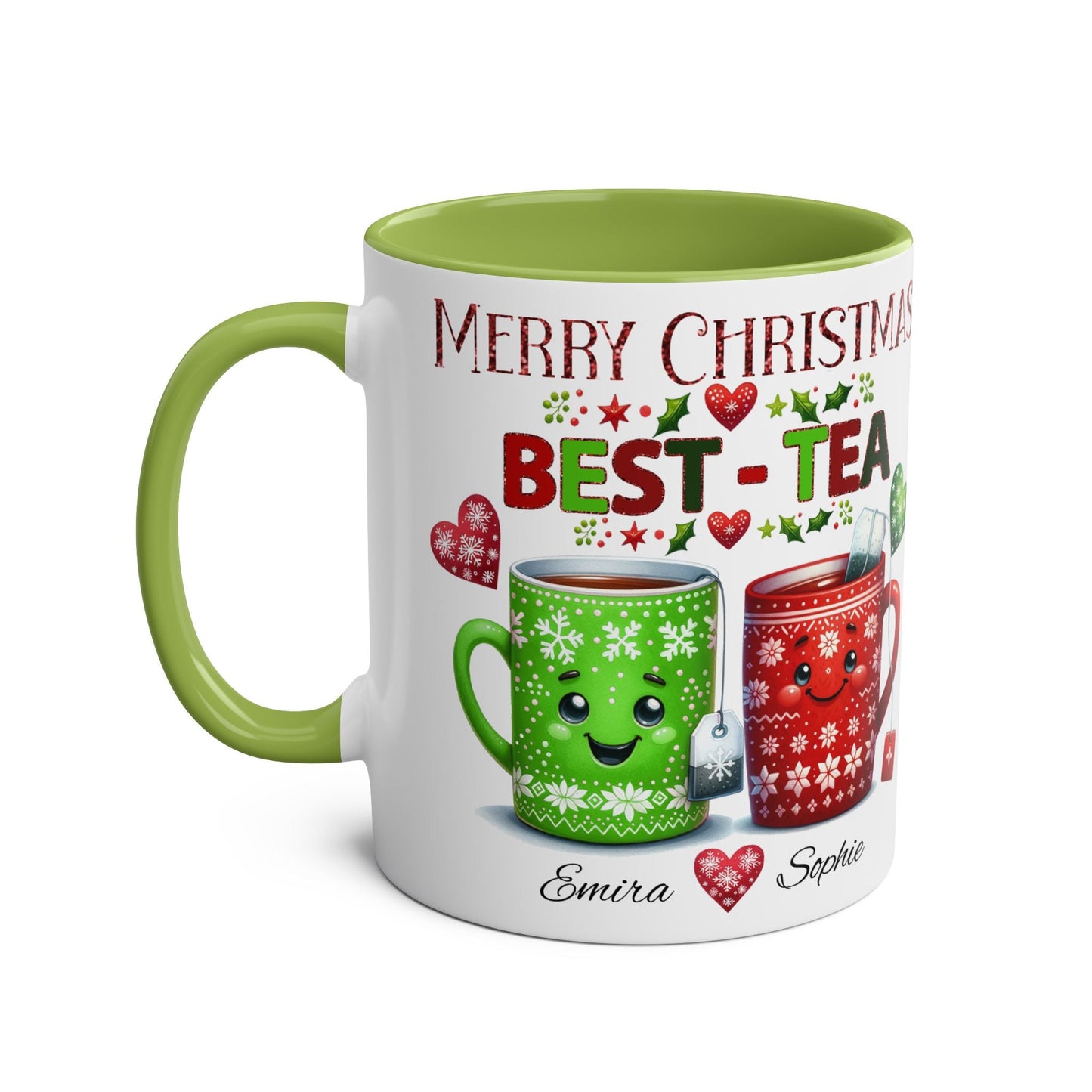 Personalised Bestie Christmas Mug - Mugarooz