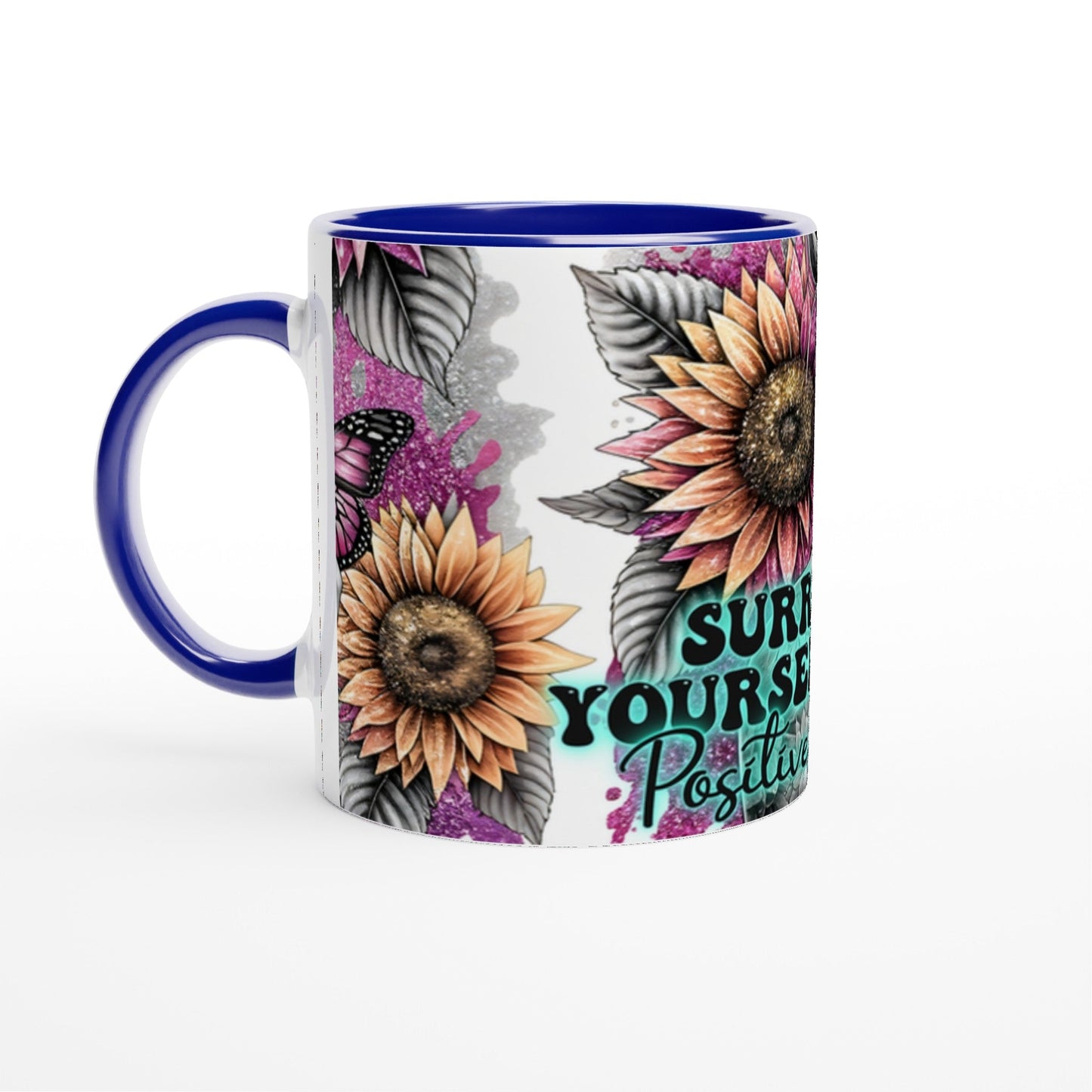 Positive Vibes – Motivational Coffee Cup - Mugarooz