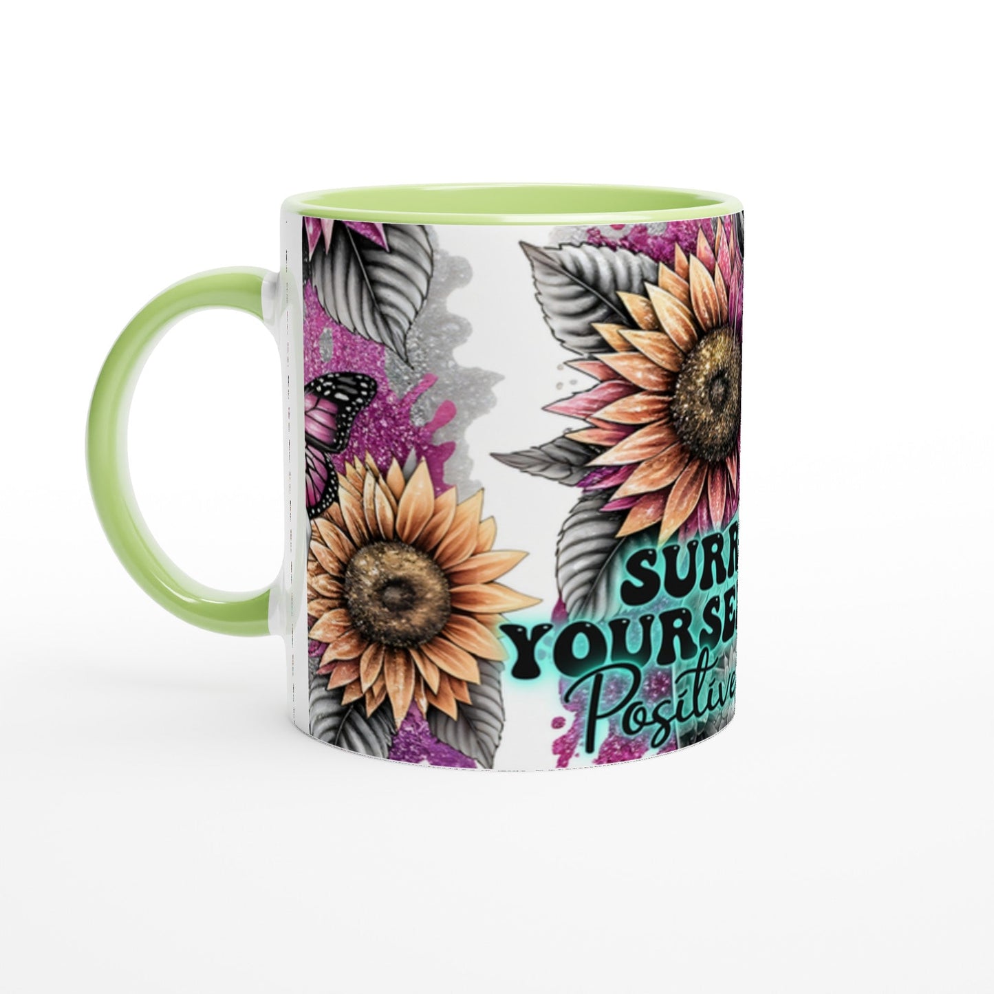 Positive Vibes – Motivational Coffee Cup - Mugarooz