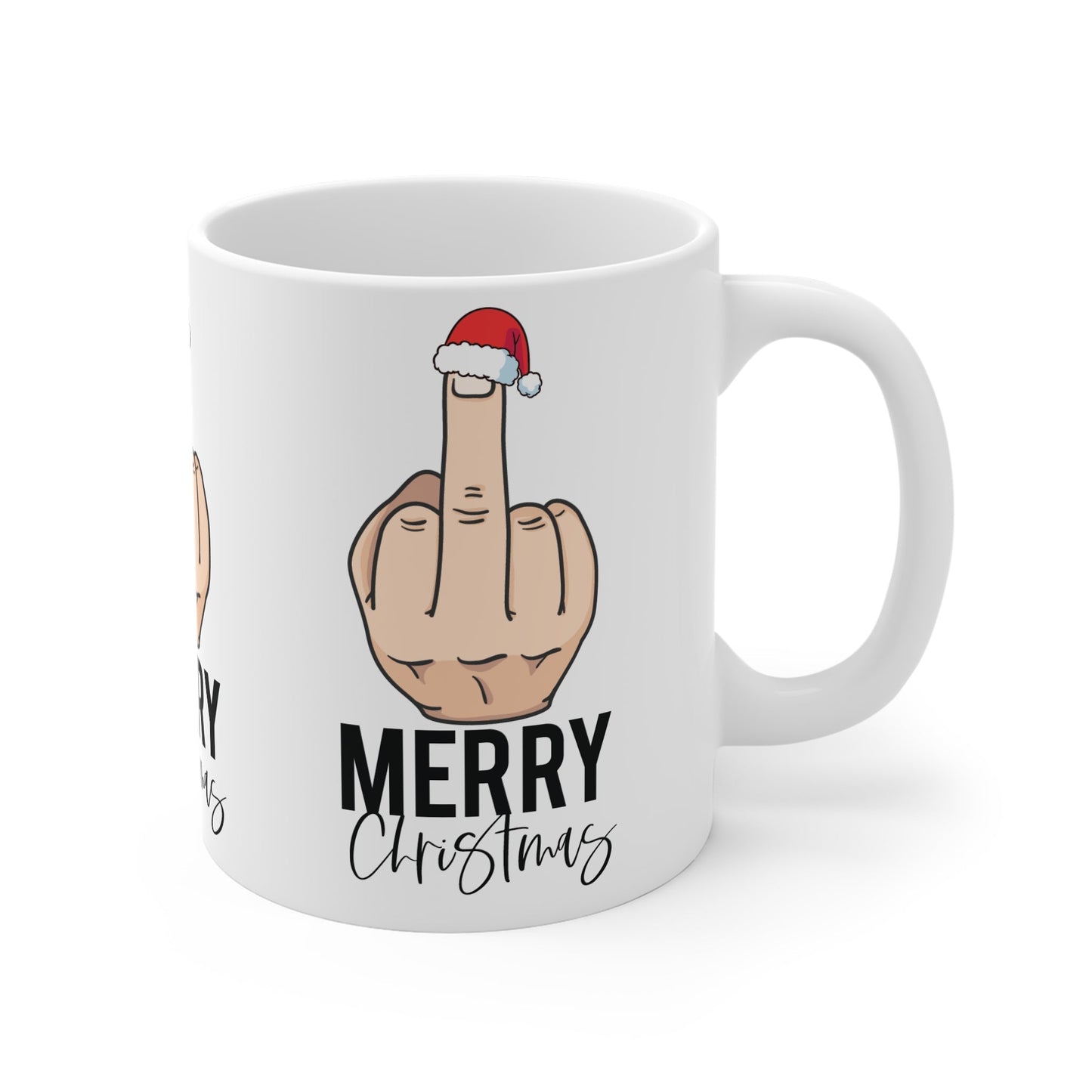 Rude Christmas Mug - Mugarooz