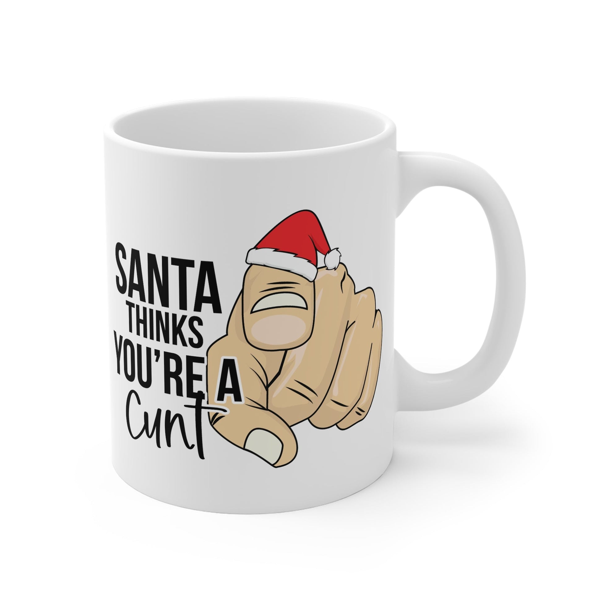 Rude Christmas Mug - Mugarooz