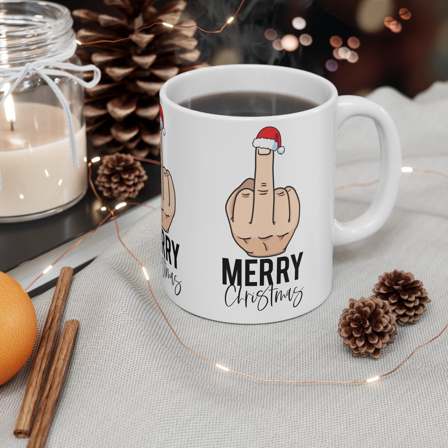 Rude Christmas Mug - Mugarooz