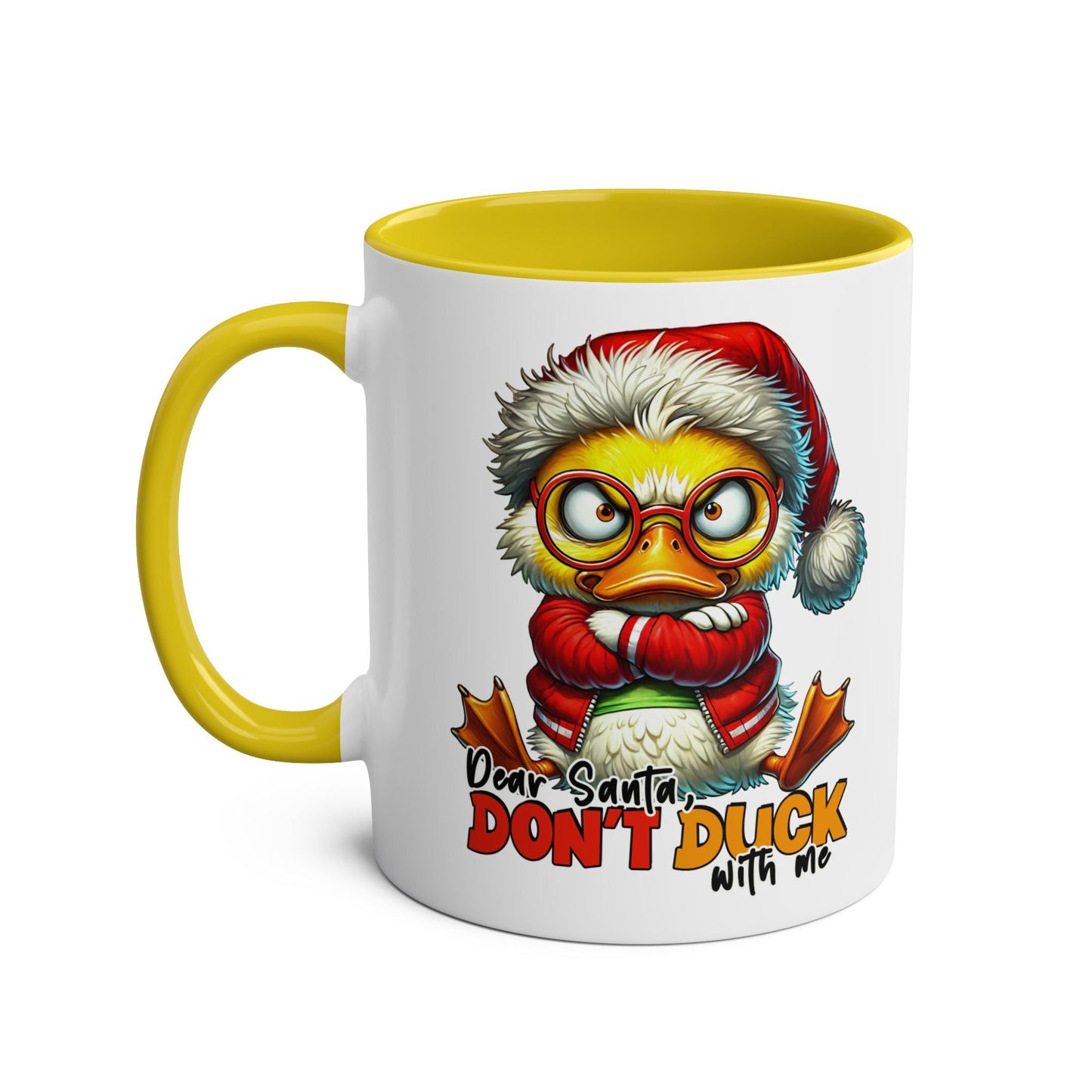 Santa Don't Duck With Me - Fun Christmas Mug - Mugarooz