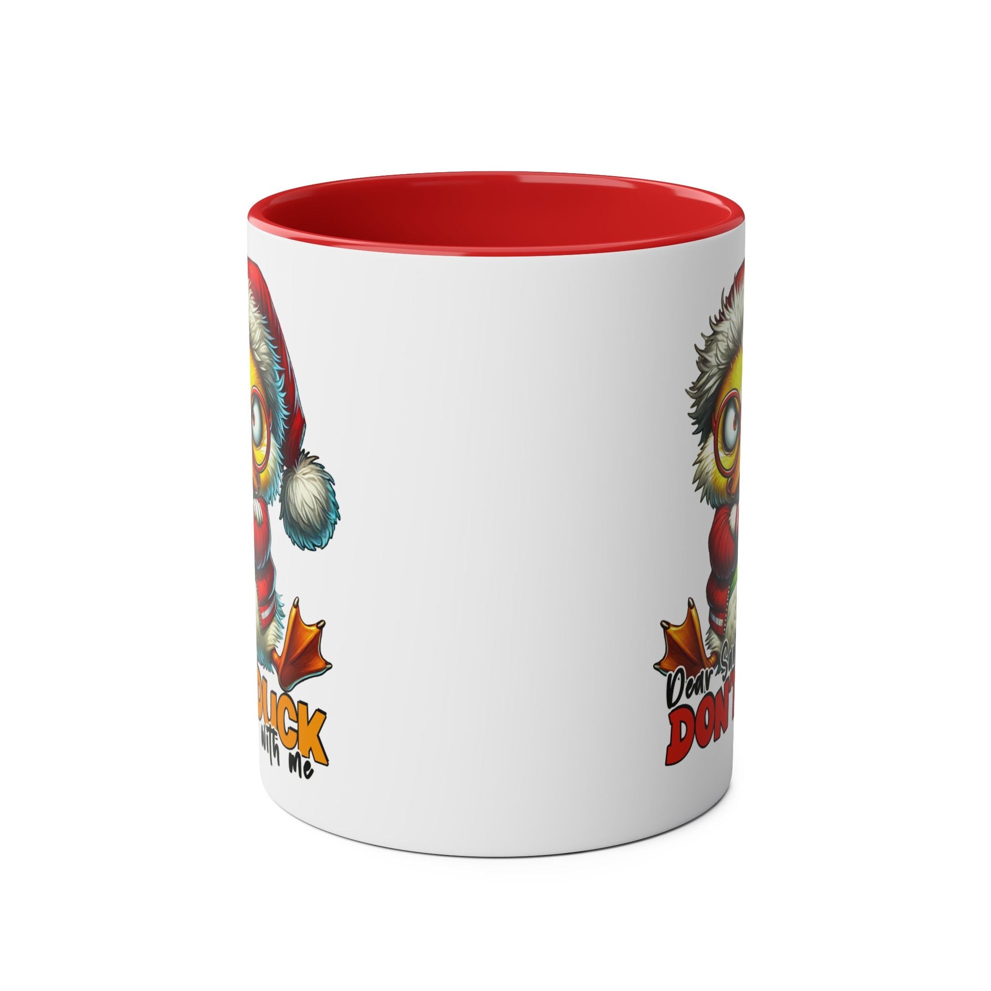 Santa Don't Duck With Me - Fun Christmas Mug - Mugarooz