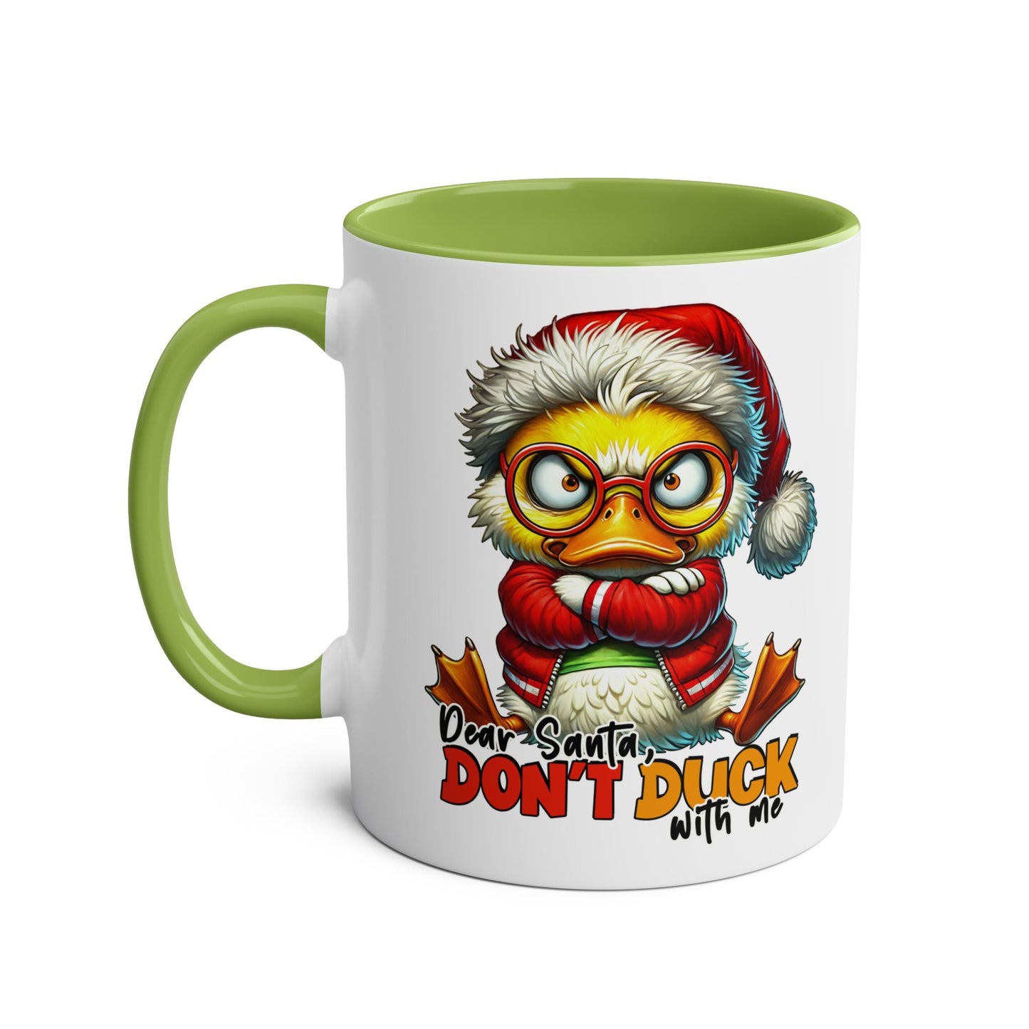 Santa Don't Duck With Me - Fun Christmas Mug - Mugarooz