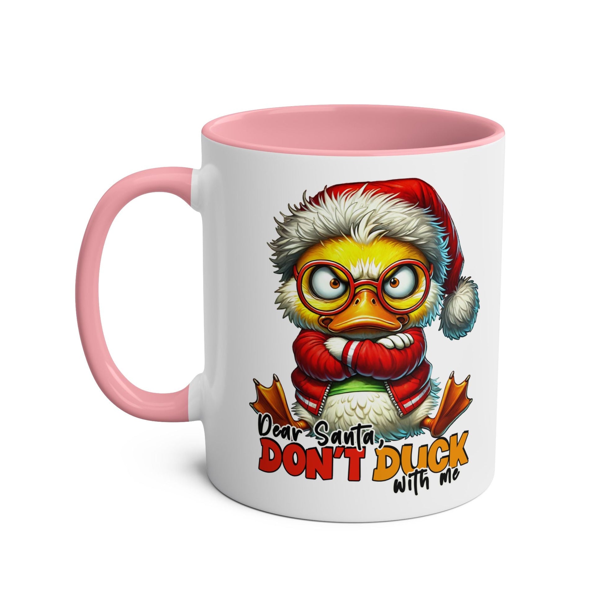 Santa Don't Duck With Me - Fun Christmas Mug - Mugarooz