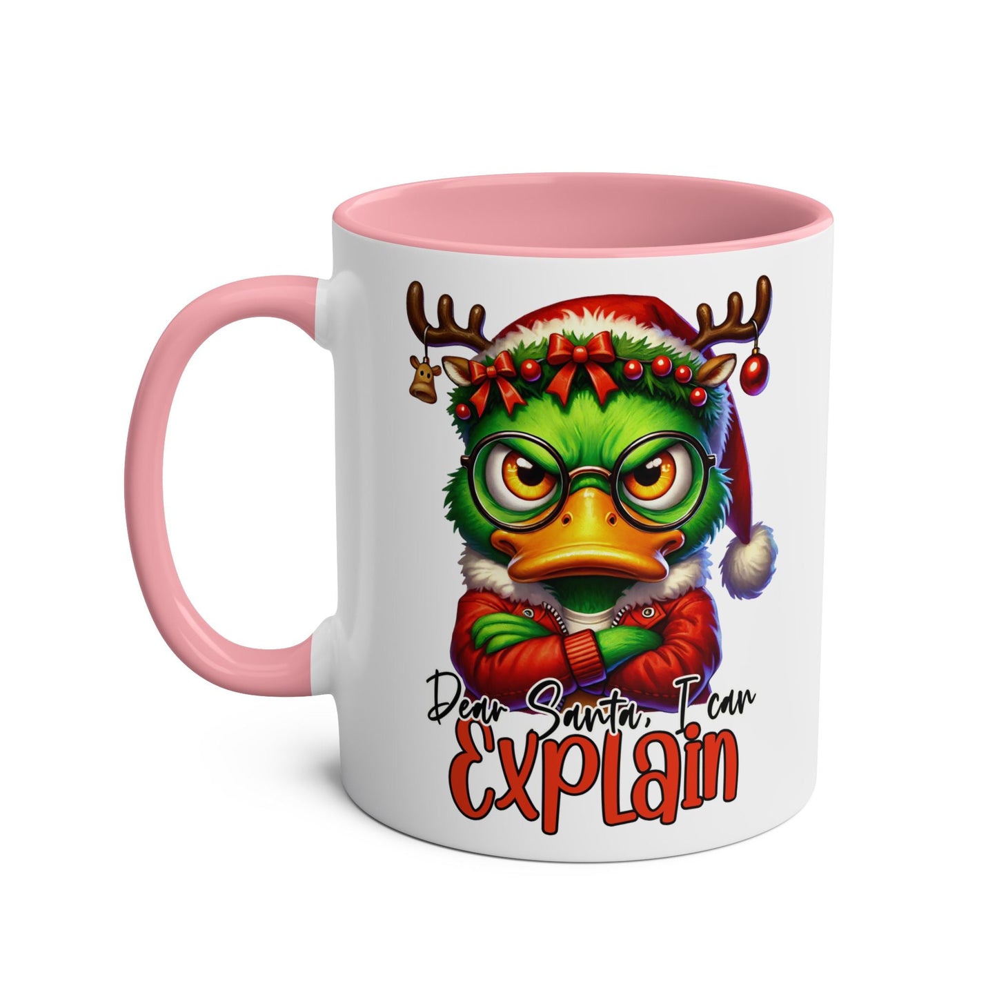 Santa I Can Explain - Fun Christmas Mug - Mugarooz