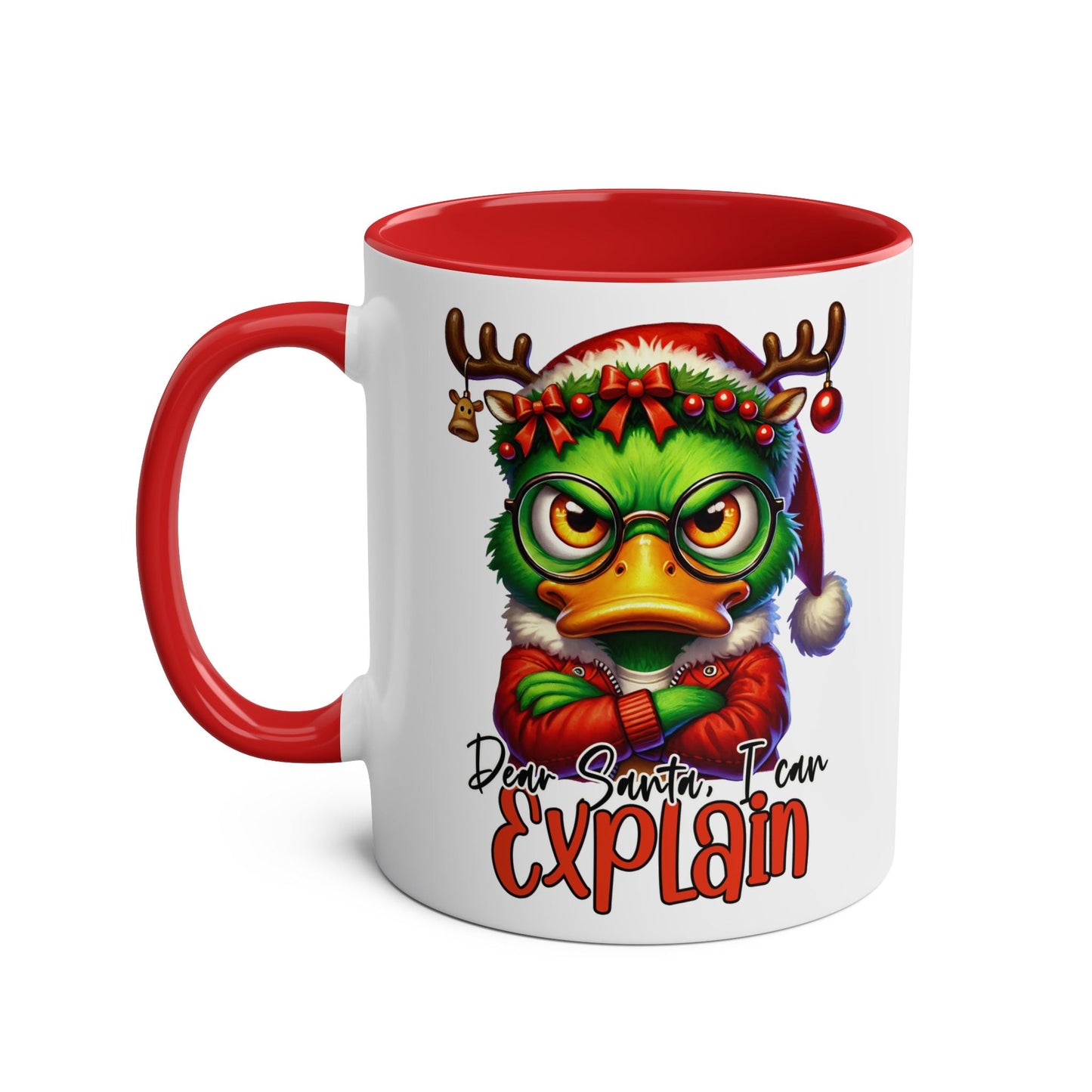 Santa I Can Explain - Fun Christmas Mug - Mugarooz